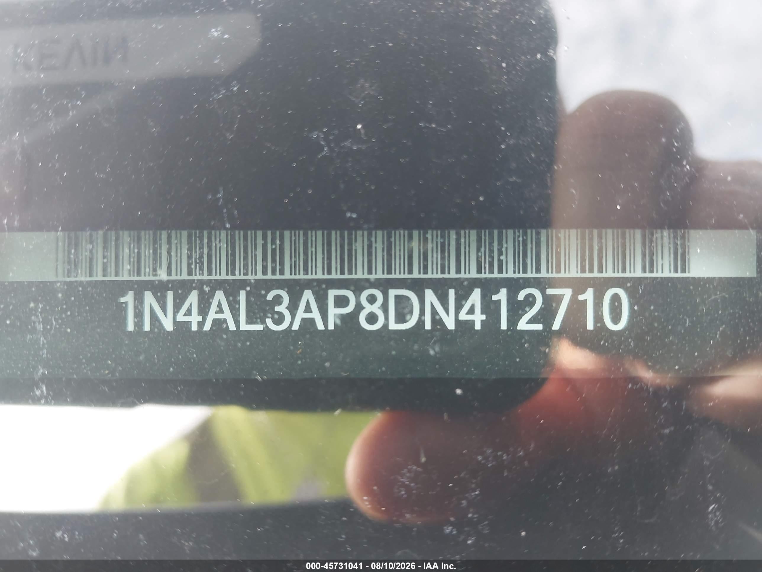 2013 Nissan Altima 2.5 Sv Gray vin: 1N4AL3AP8DN412710