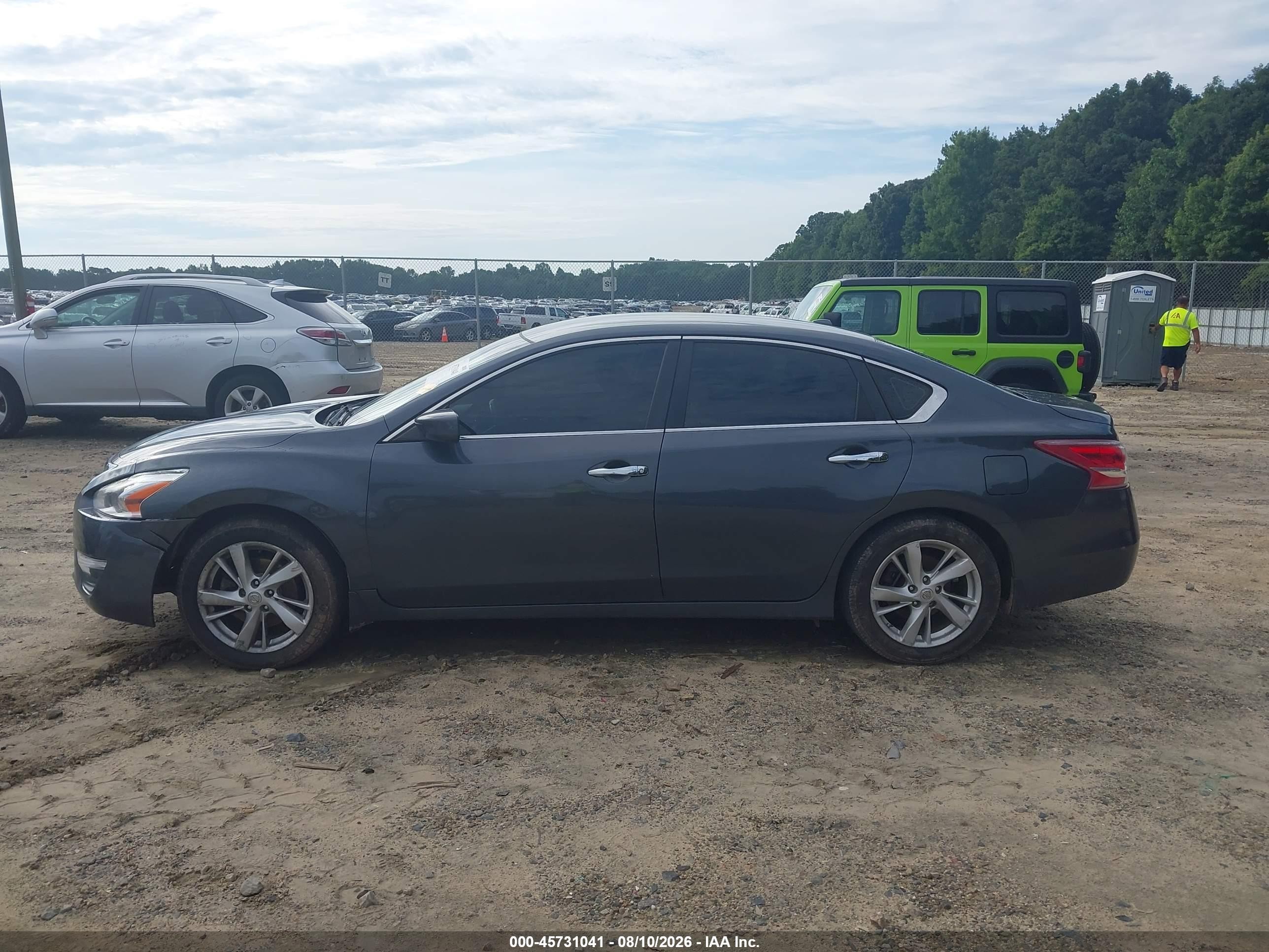 2013 Nissan Altima 2.5 Sv Gray vin: 1N4AL3AP8DN412710