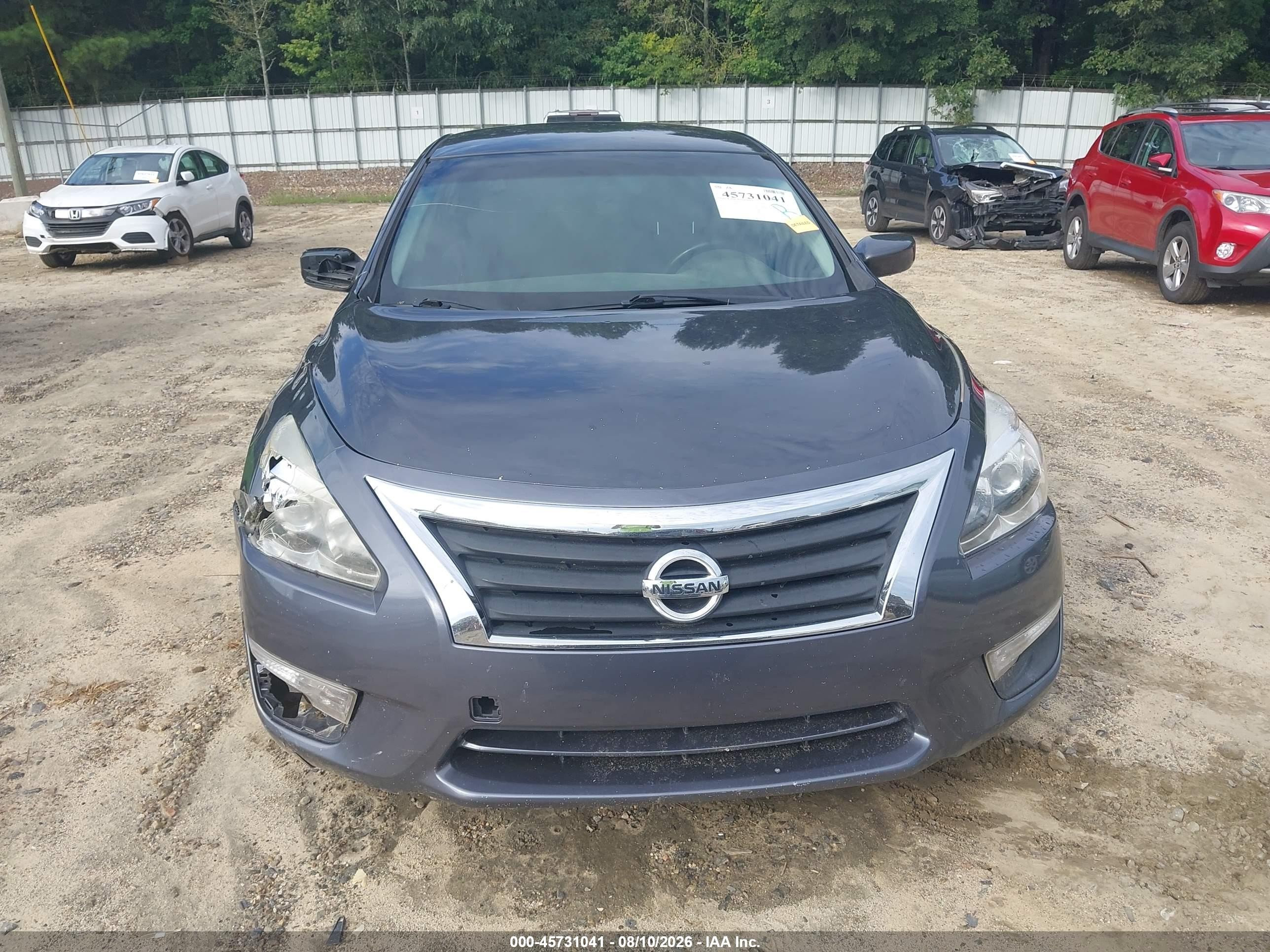 2013 Nissan Altima 2.5 Sv Gray vin: 1N4AL3AP8DN412710