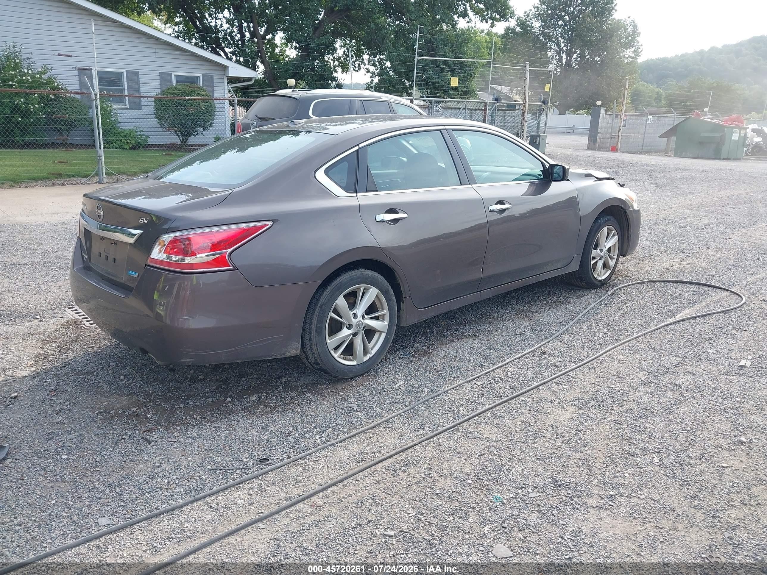 2013 Nissan Altima 2.5 Sv Gray vin: 1N4AL3AP8DN431127