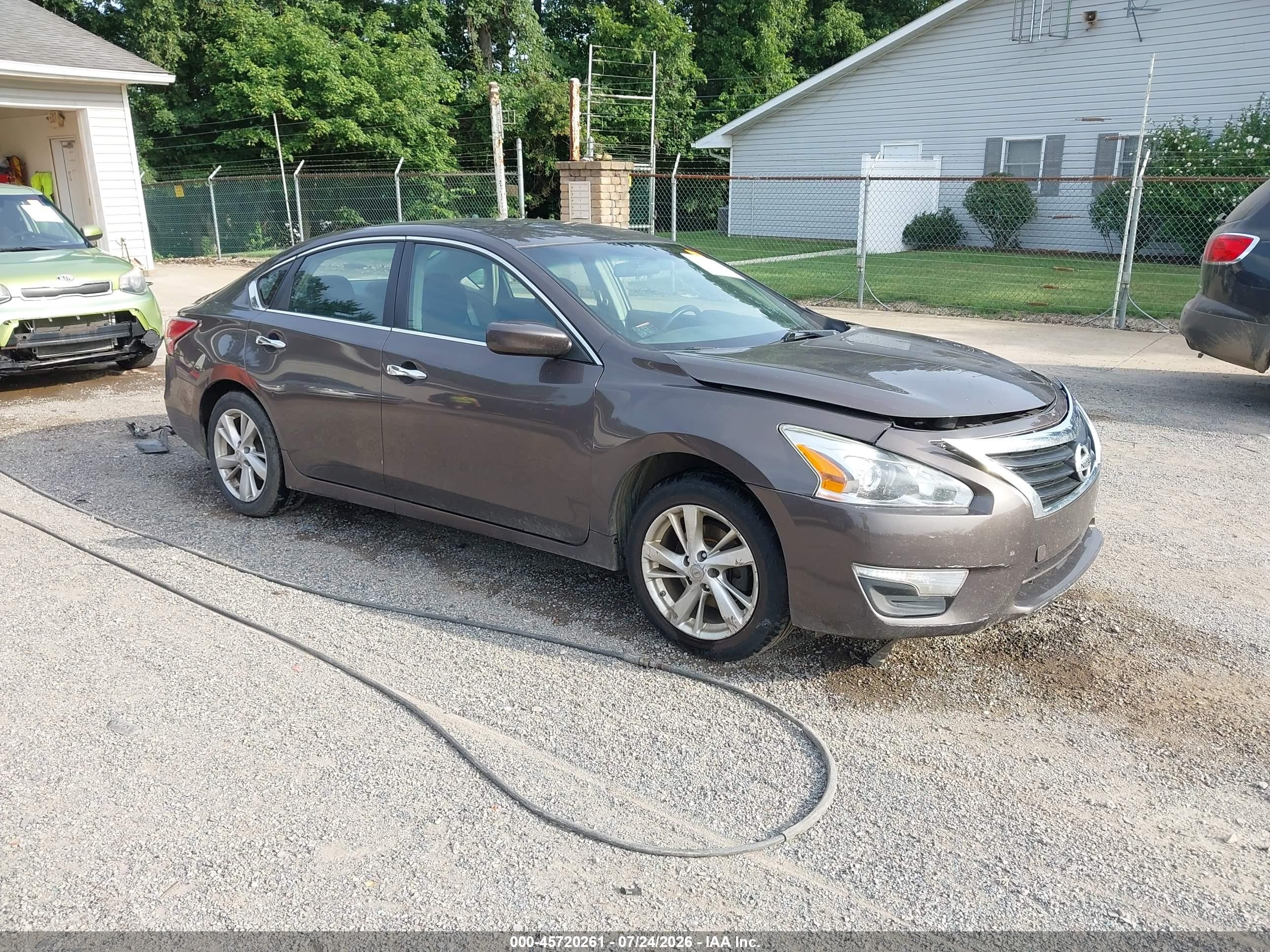 2013 Nissan Altima 2.5 Sv Gray vin: 1N4AL3AP8DN431127