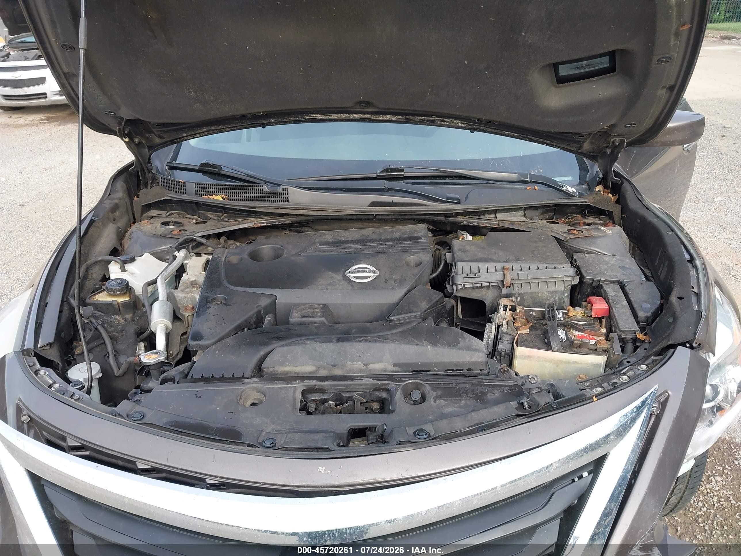 2013 Nissan Altima 2.5 Sv Gray vin: 1N4AL3AP8DN431127