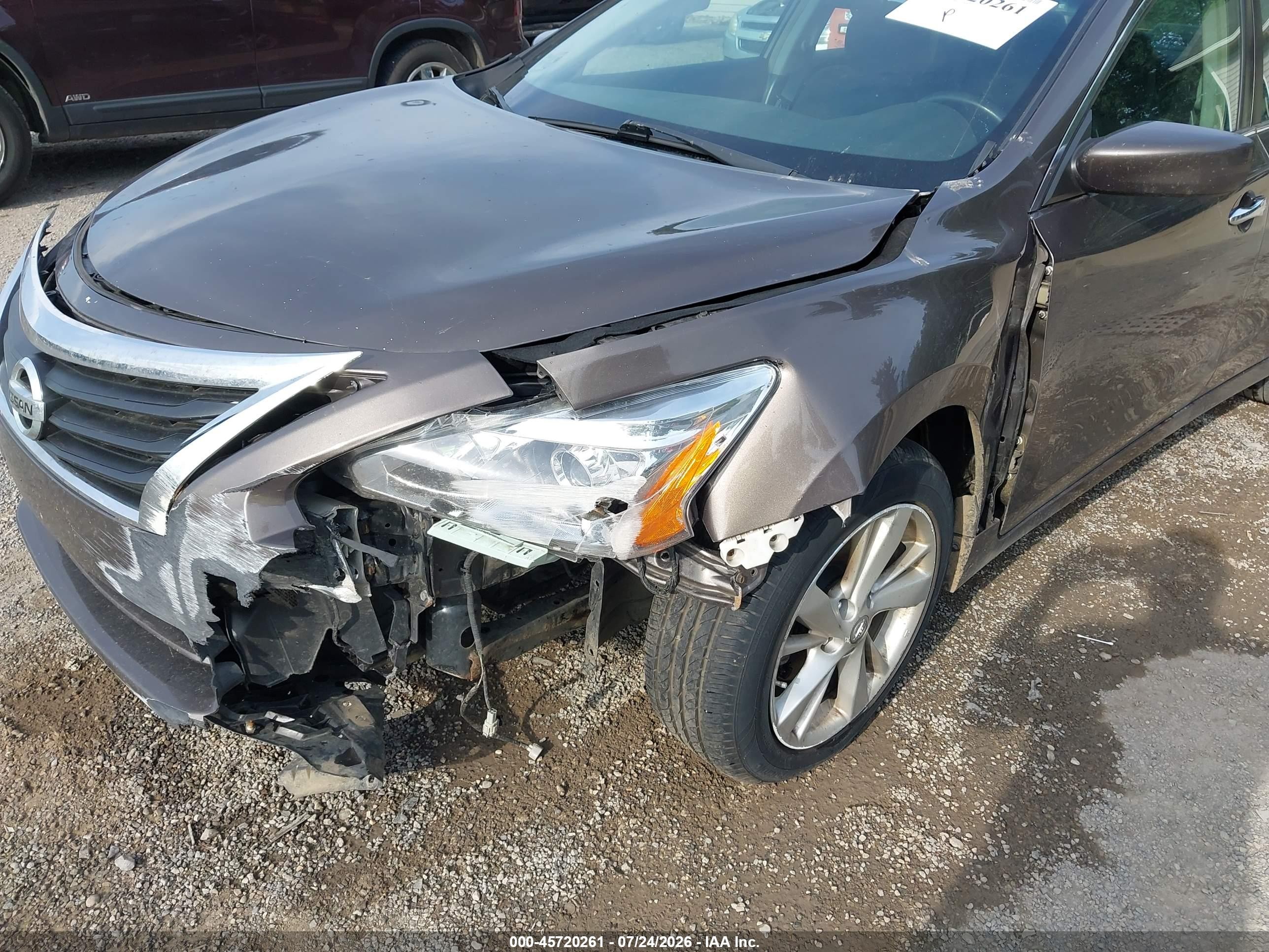 2013 Nissan Altima 2.5 Sv Gray vin: 1N4AL3AP8DN431127