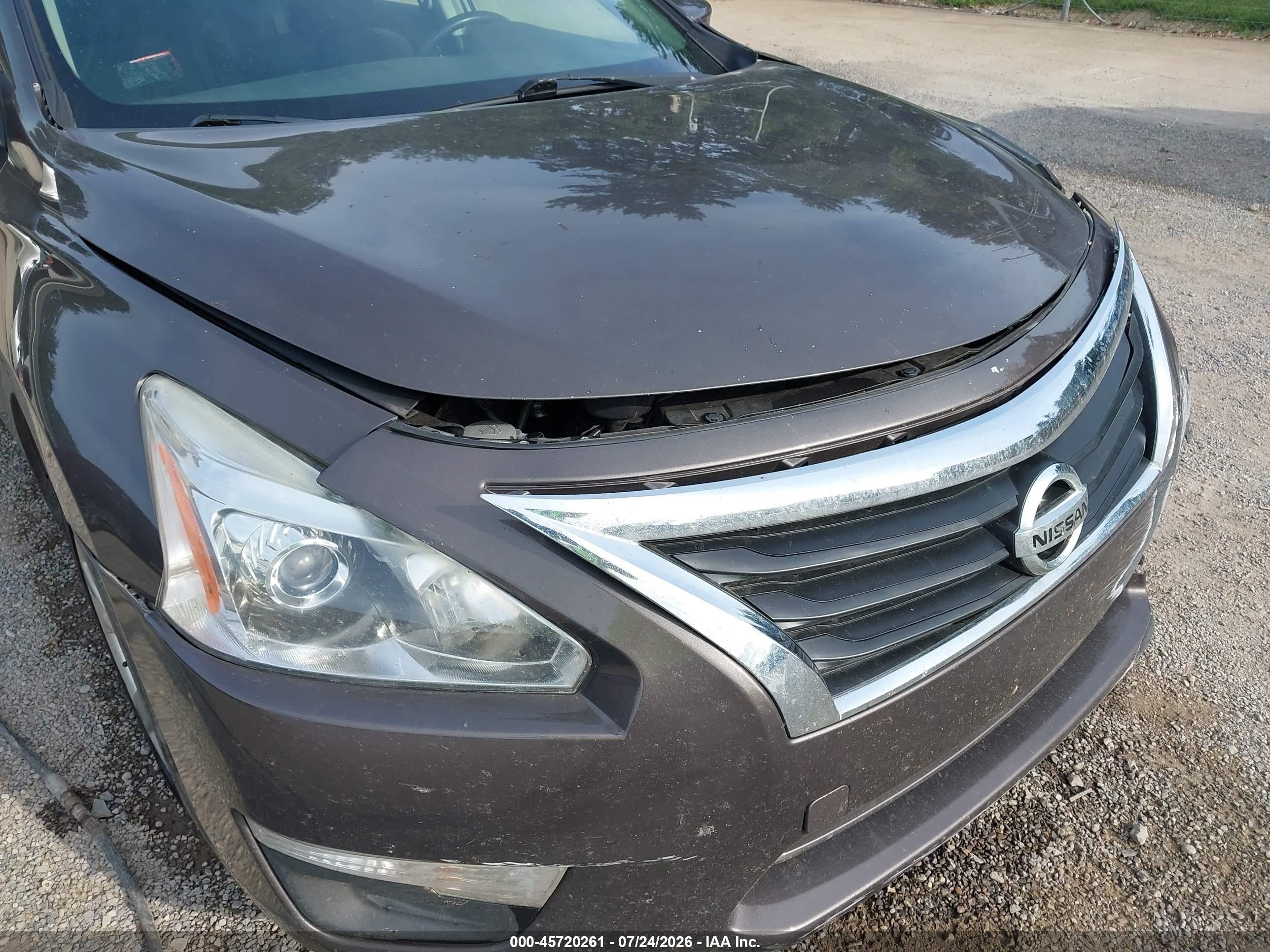2013 Nissan Altima 2.5 Sv Gray vin: 1N4AL3AP8DN431127