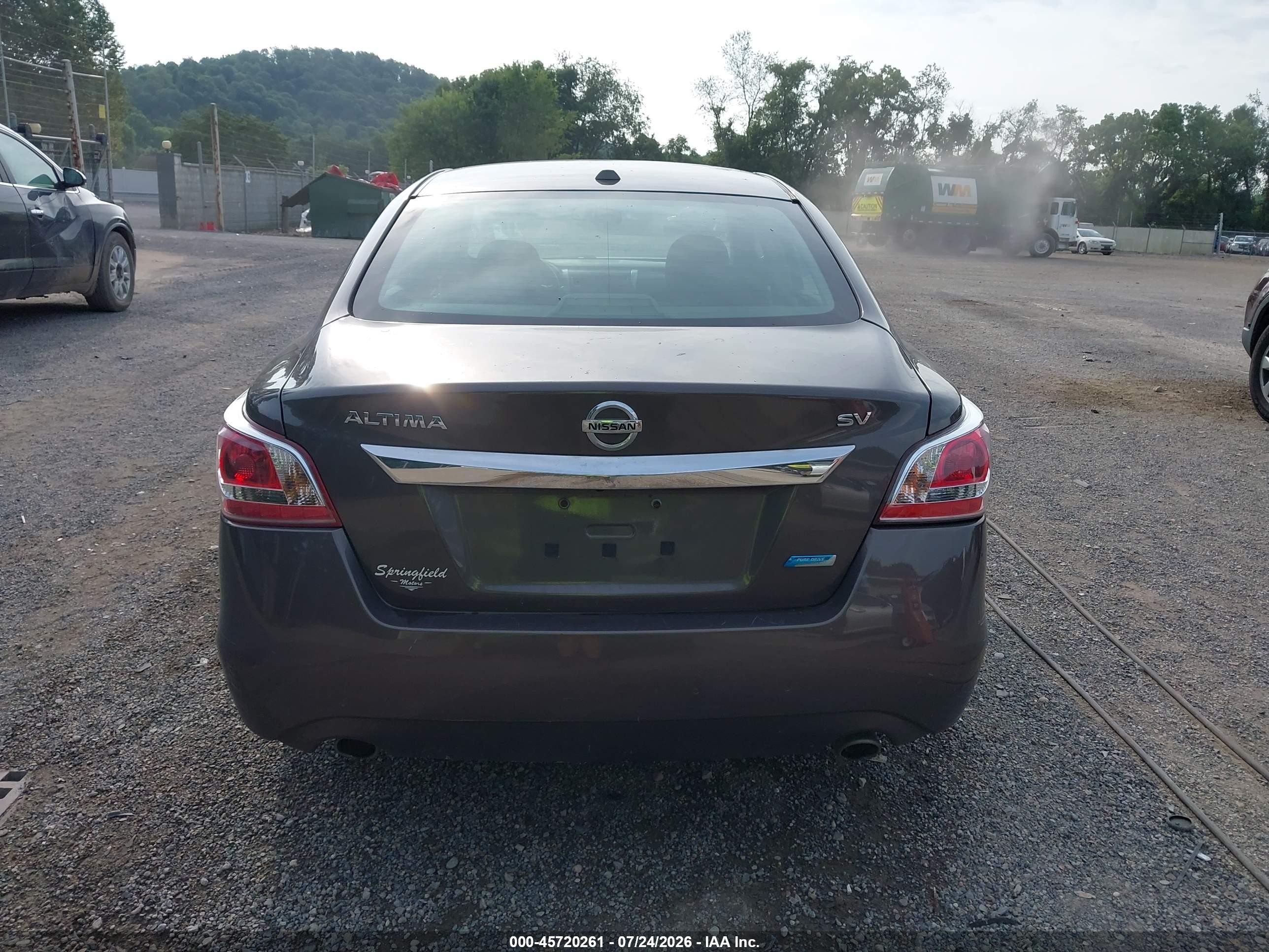 2013 Nissan Altima 2.5 Sv Gray vin: 1N4AL3AP8DN431127