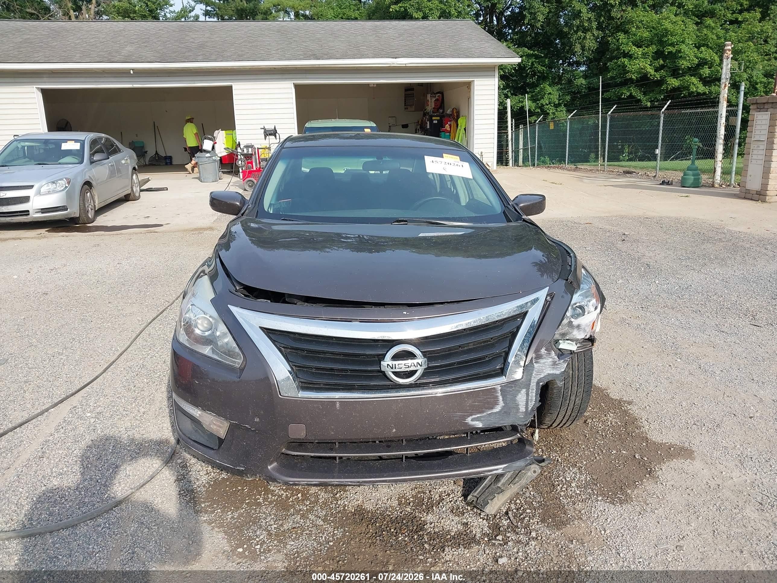 2013 Nissan Altima 2.5 Sv Gray vin: 1N4AL3AP8DN431127