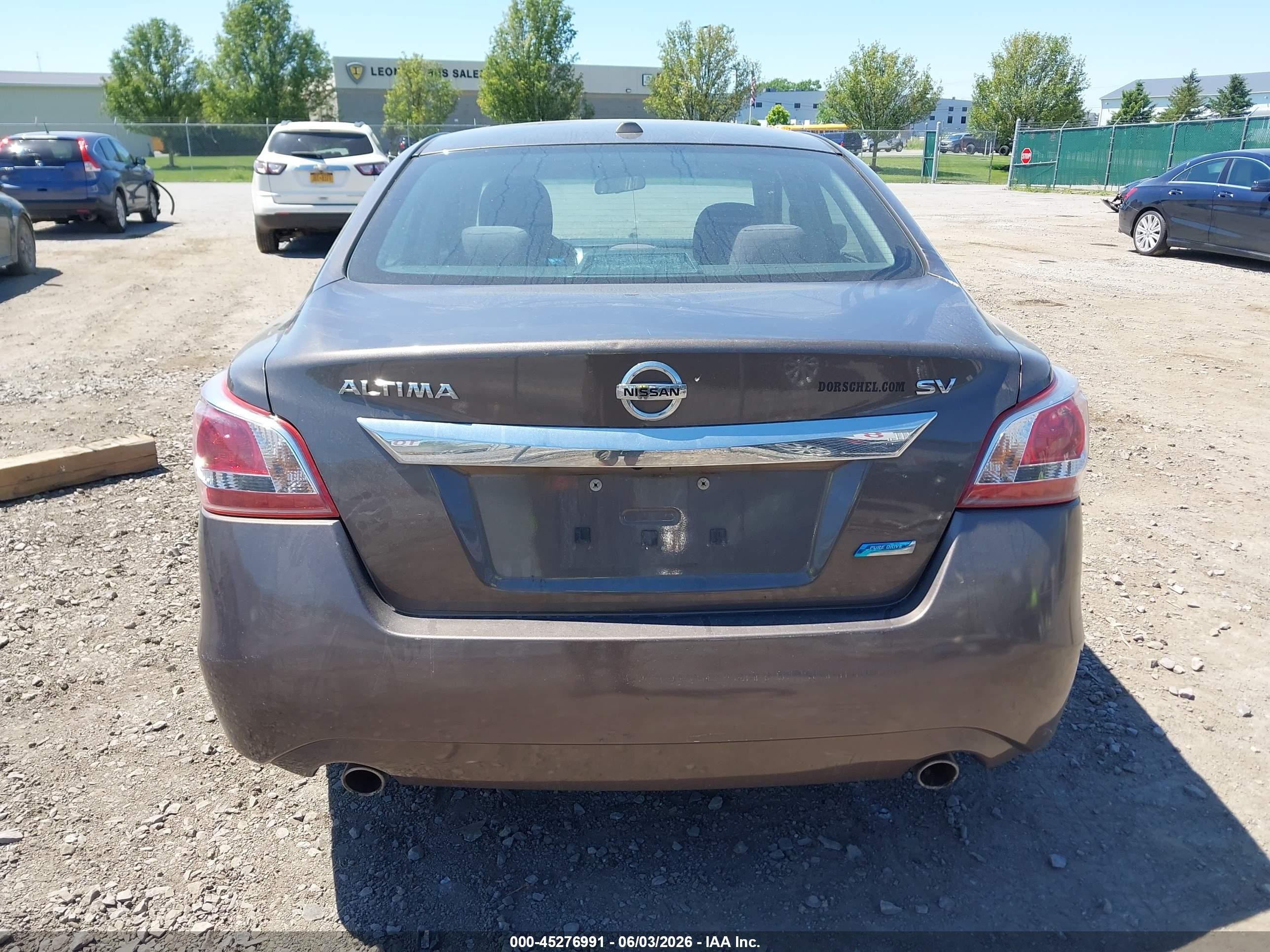 2013 Nissan Altima 2.5 Sv Brown vin: 1N4AL3AP8DN440605