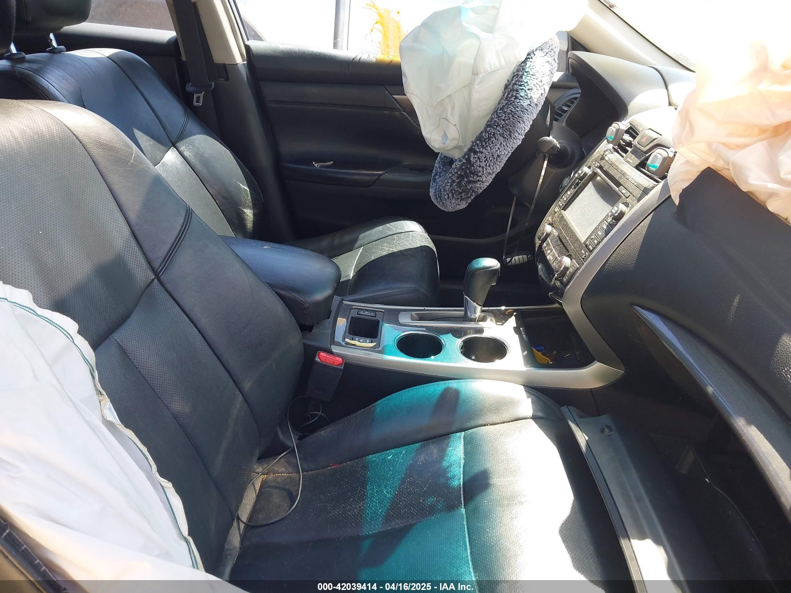 2013 Nissan Altima 2.5 Sl Silver vin: 1N4AL3AP8DN443164