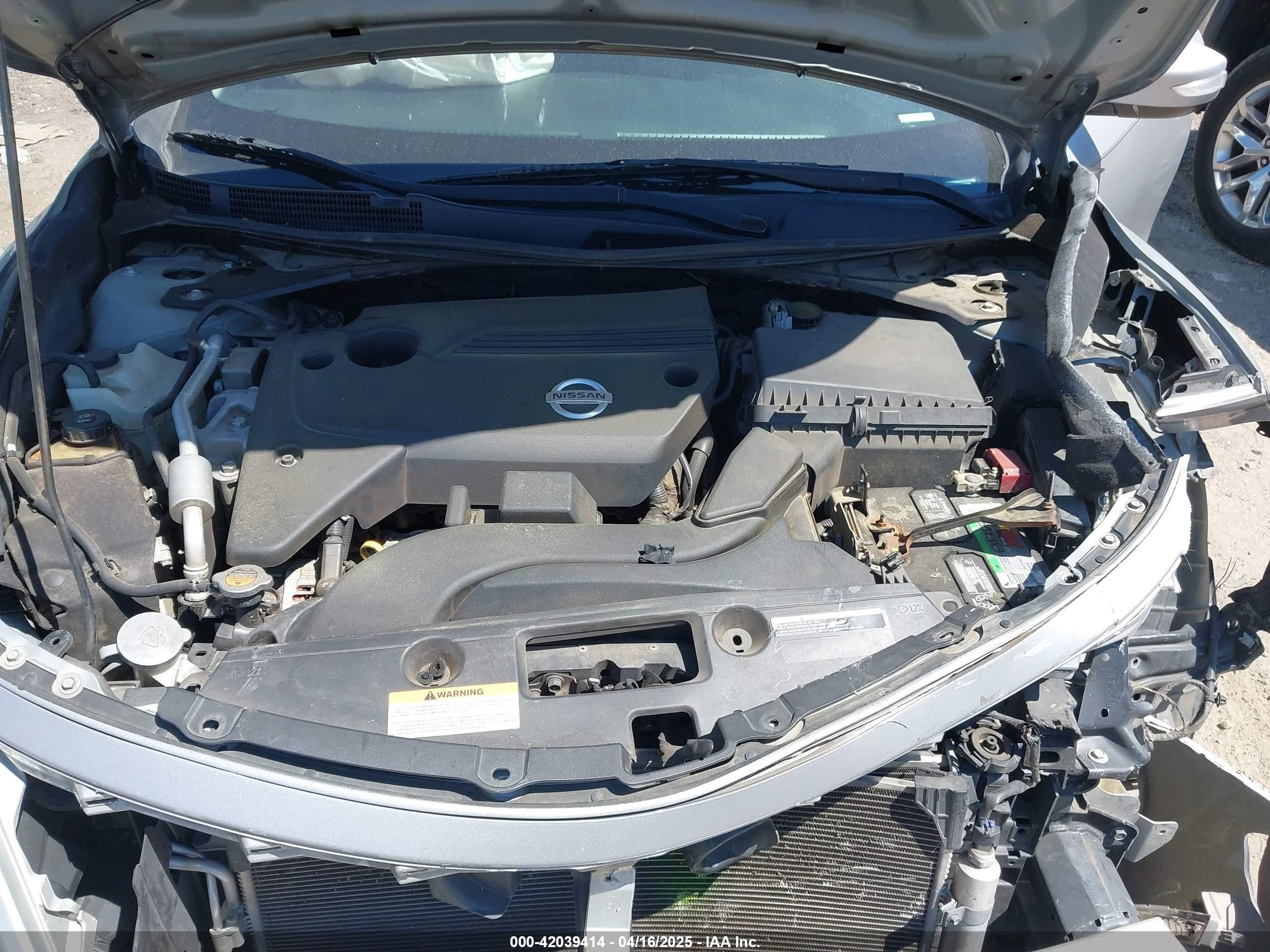 2013 Nissan Altima 2.5 Sl Silver vin: 1N4AL3AP8DN443164