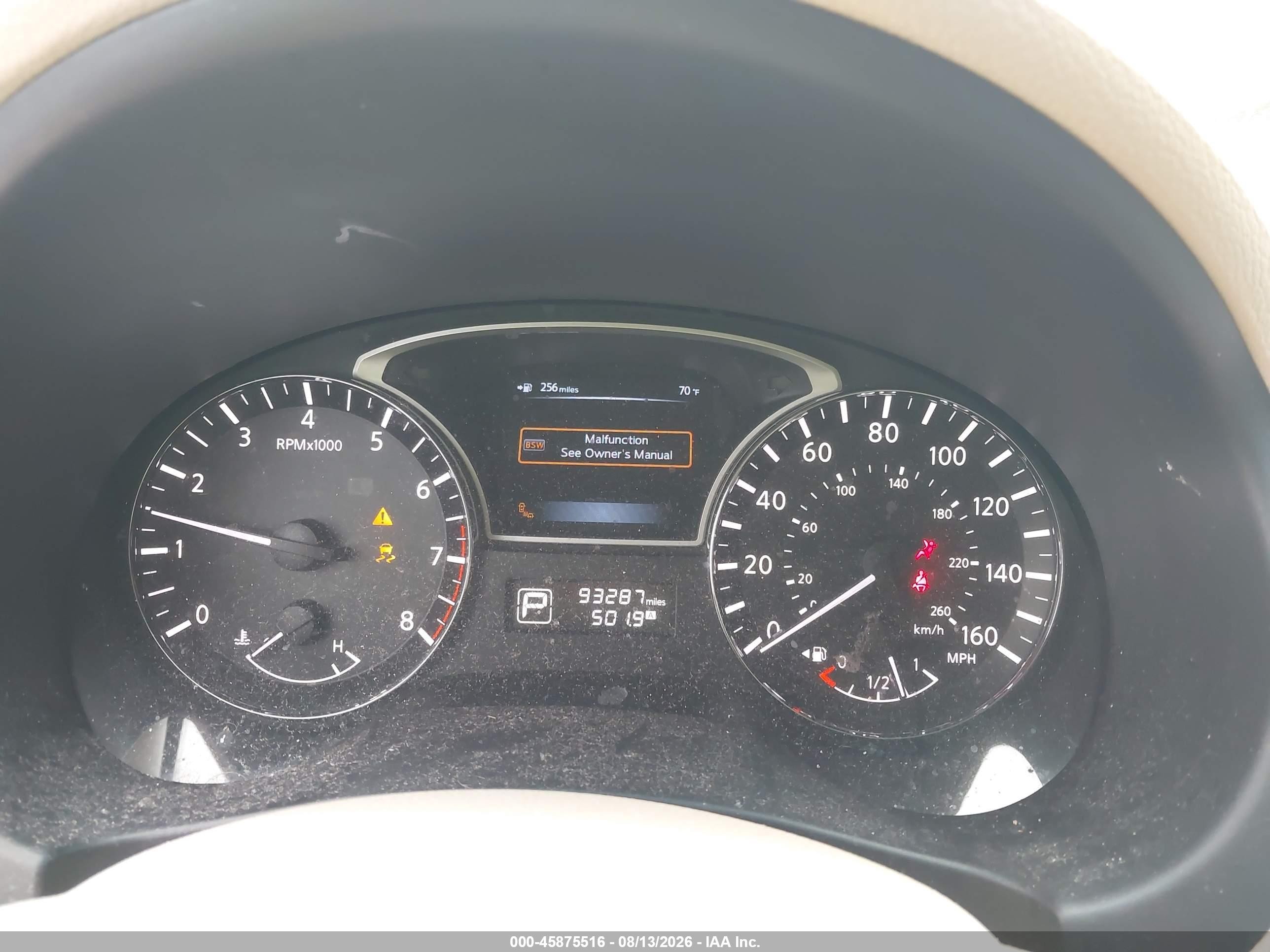 2013 Nissan Altima 2.5 Sl Red vin: 1N4AL3AP8DN450924