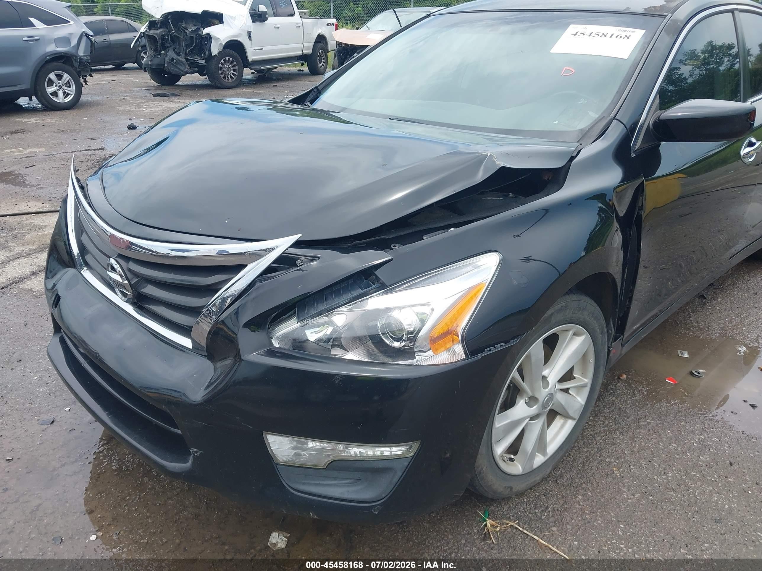 2013 Nissan Altima 2.5 Sv Black vin: 1N4AL3AP8DN455749