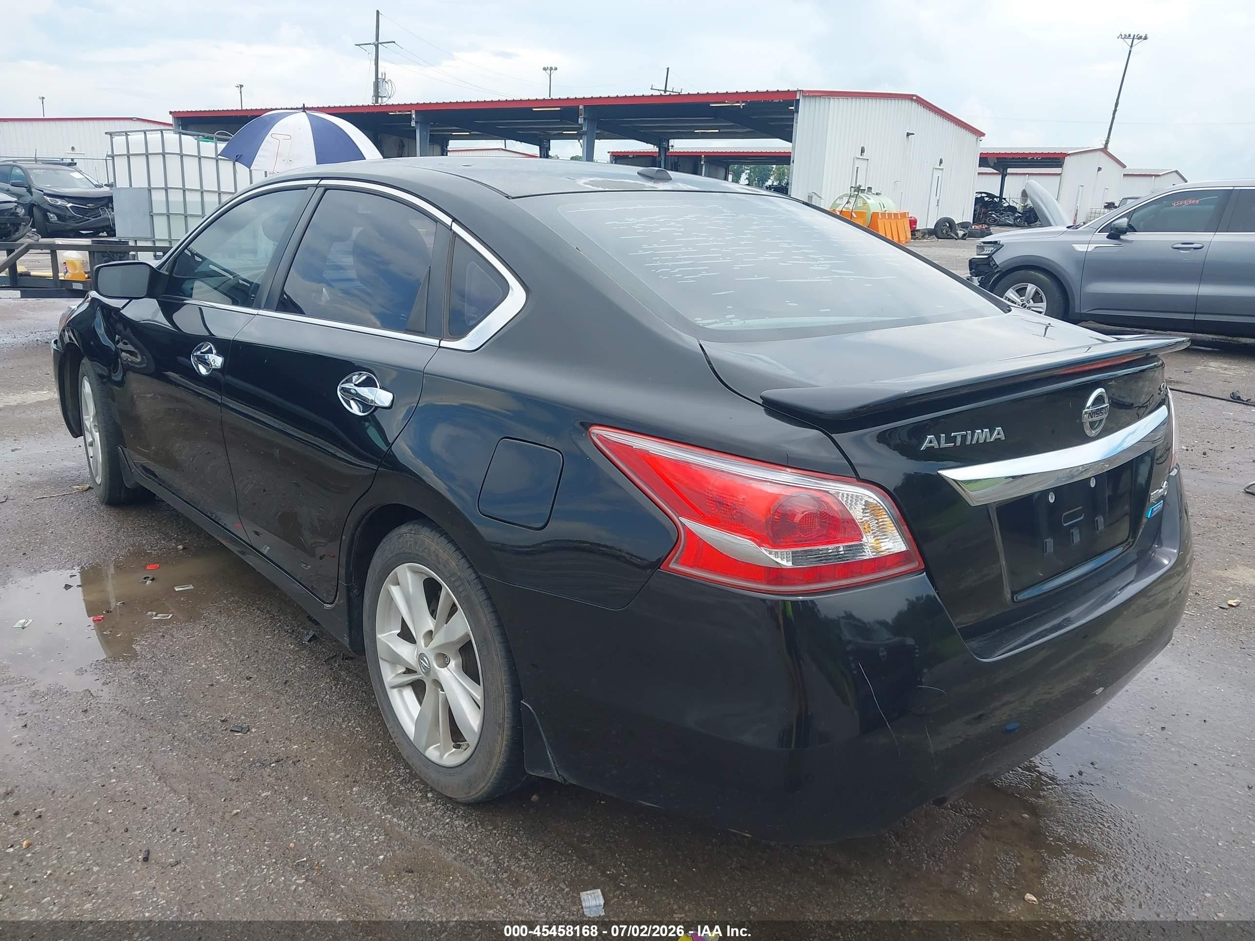 2013 Nissan Altima 2.5 Sv Black vin: 1N4AL3AP8DN455749