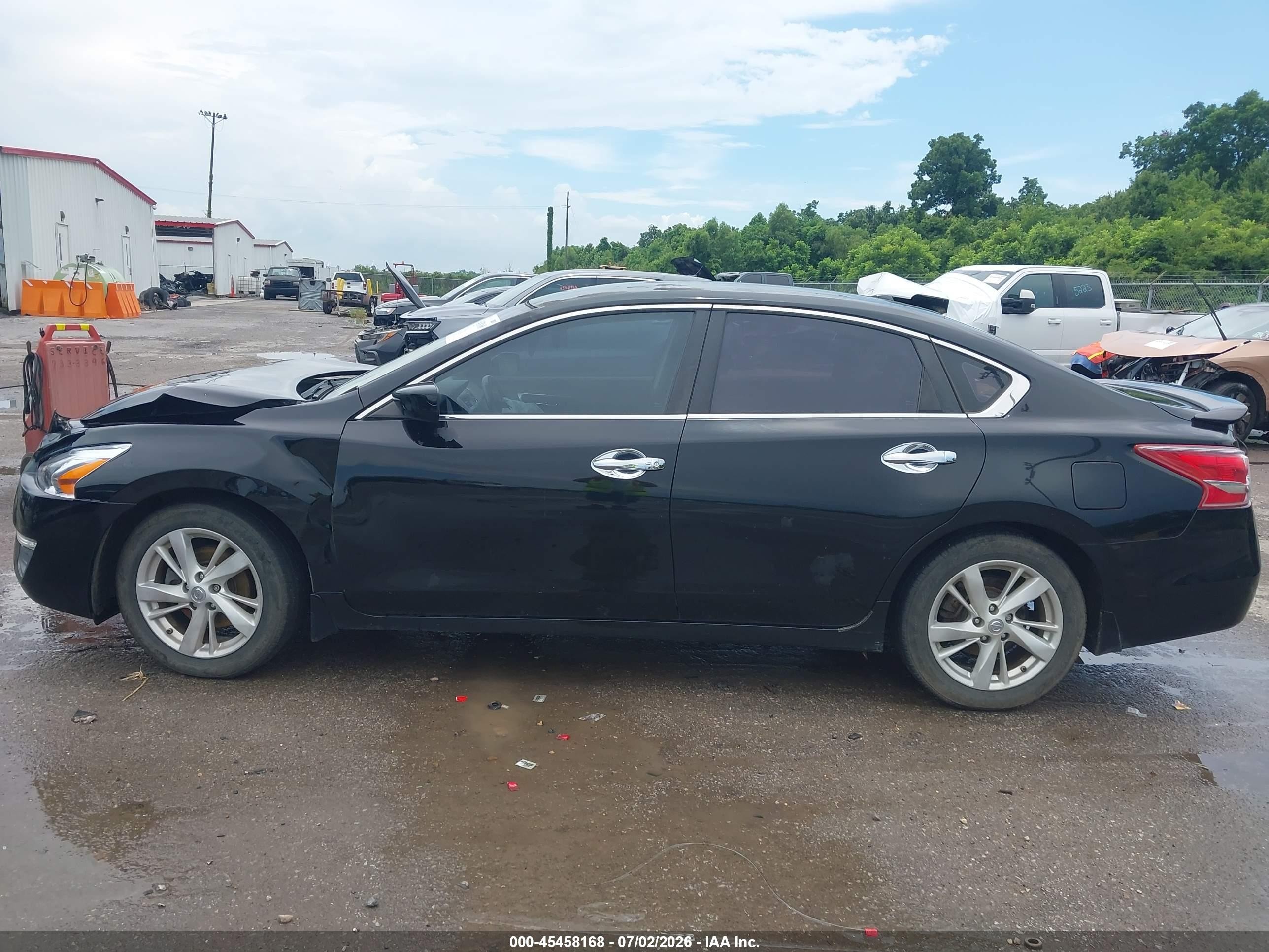 2013 Nissan Altima 2.5 Sv Black vin: 1N4AL3AP8DN455749