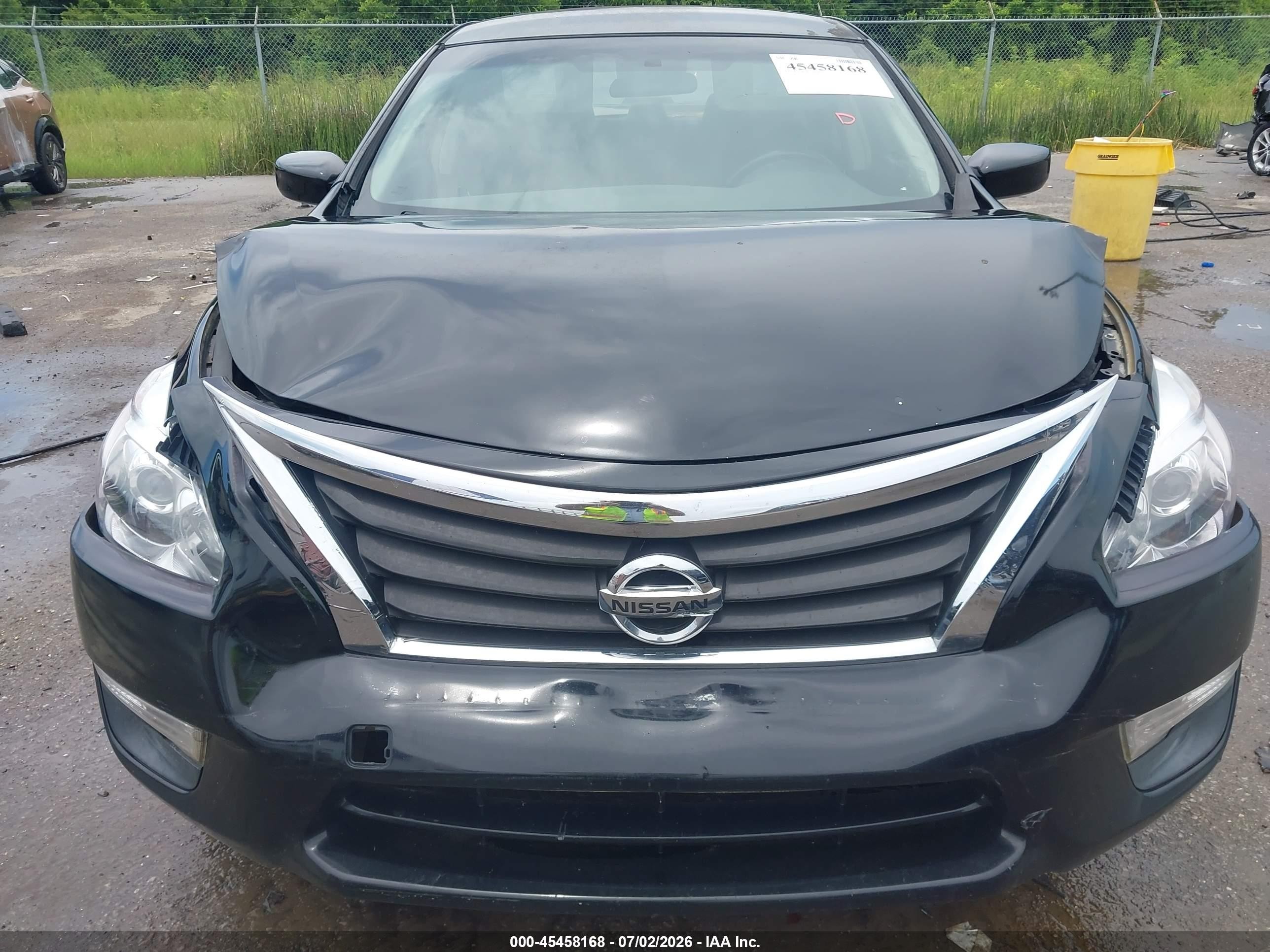 2013 Nissan Altima 2.5 Sv Black vin: 1N4AL3AP8DN455749