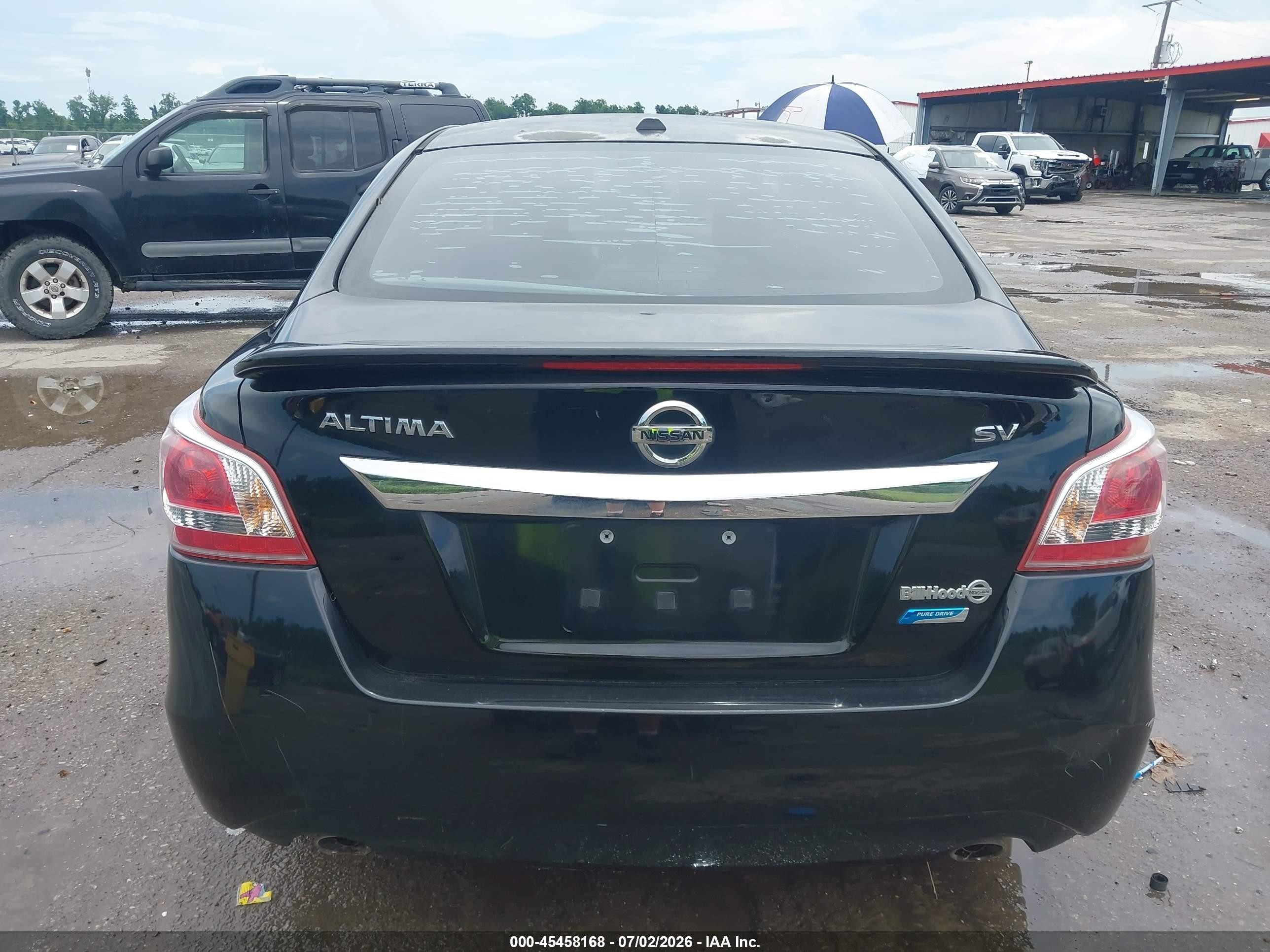 2013 Nissan Altima 2.5 Sv Black vin: 1N4AL3AP8DN455749