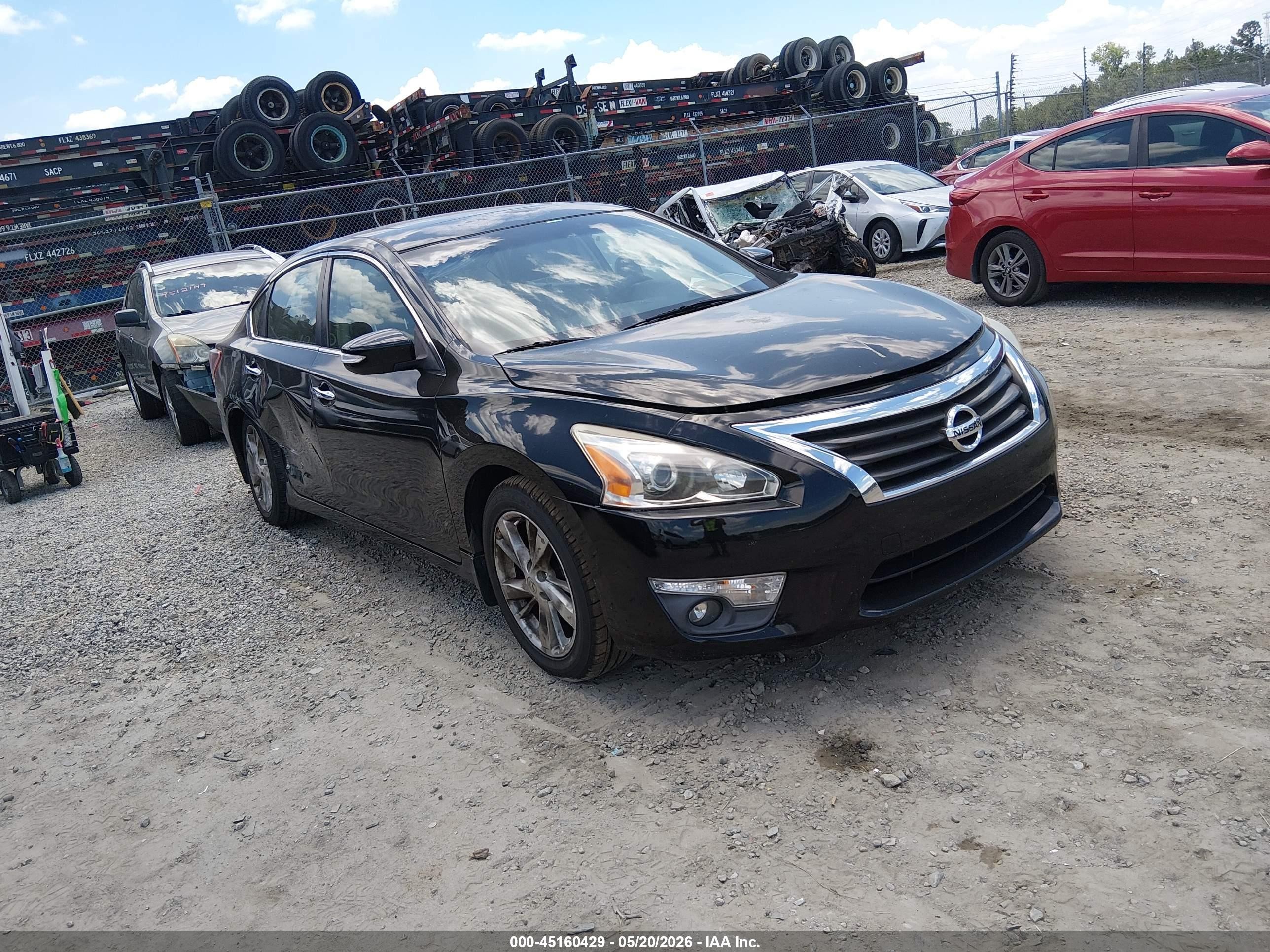 2013 Nissan Altima 2.5 Sl Black vin: 1N4AL3AP8DN455802