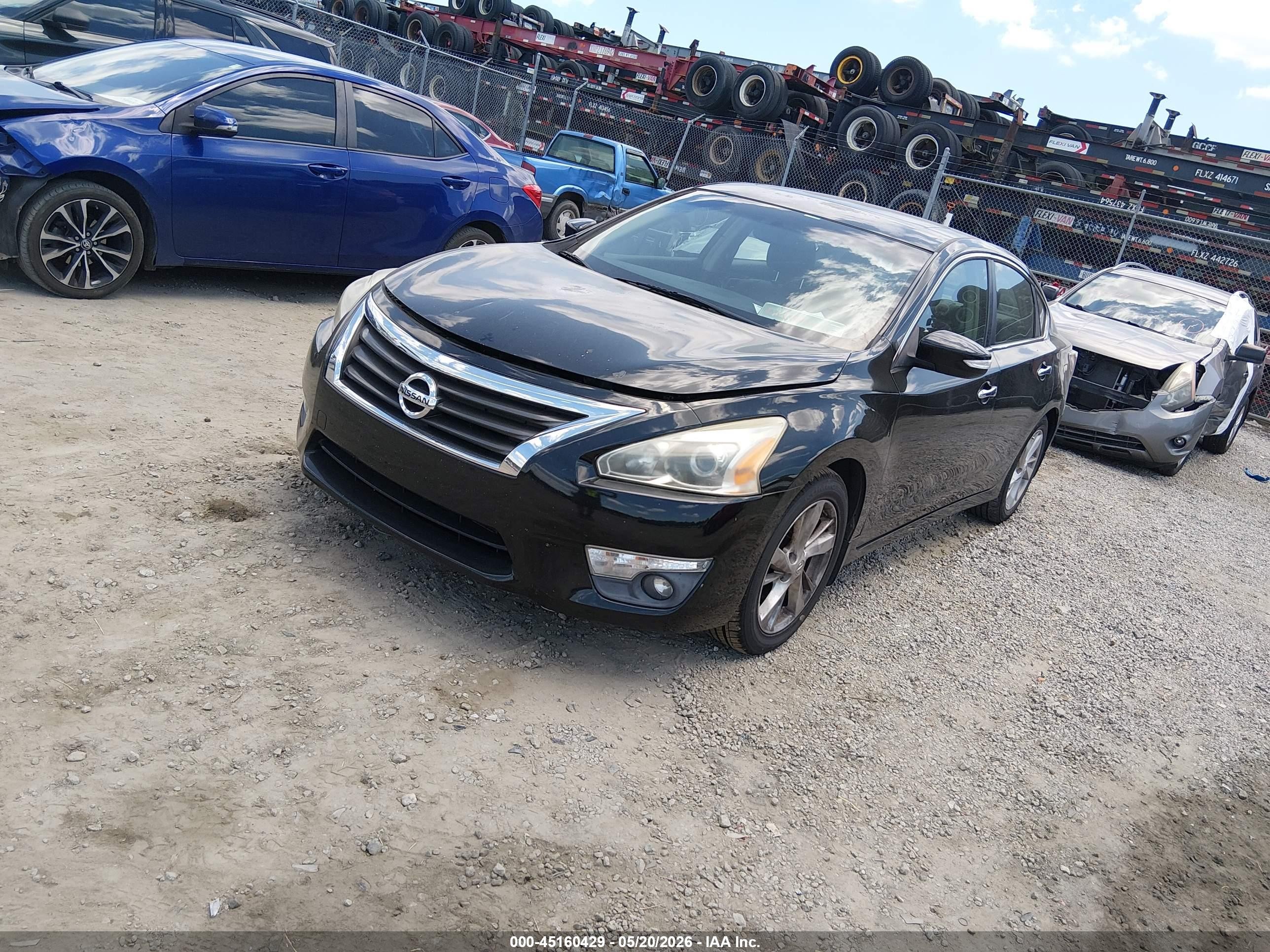 2013 Nissan Altima 2.5 Sl Черный vin: 1N4AL3AP8DN455802