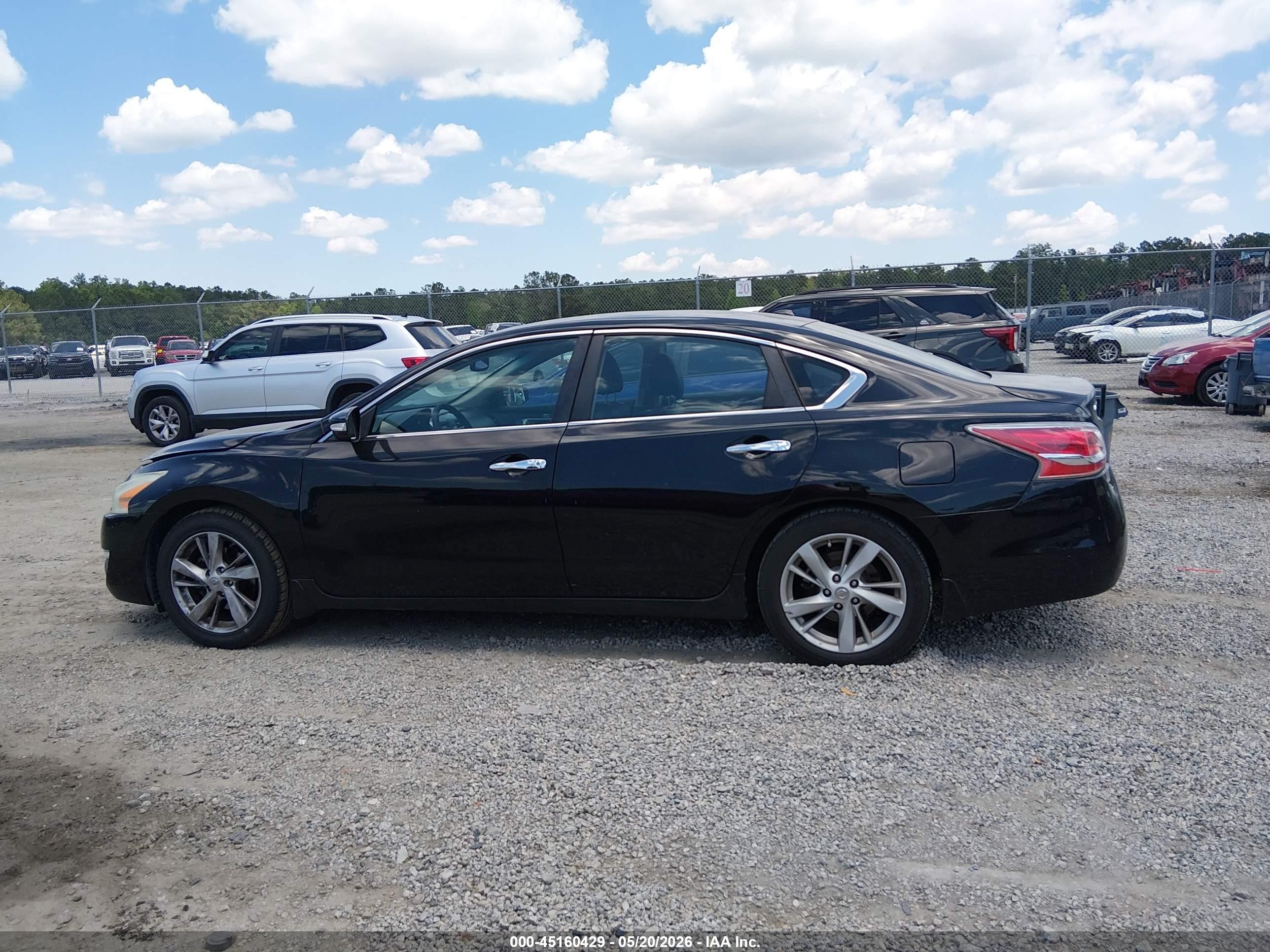 2013 Nissan Altima 2.5 Sl Черный vin: 1N4AL3AP8DN455802