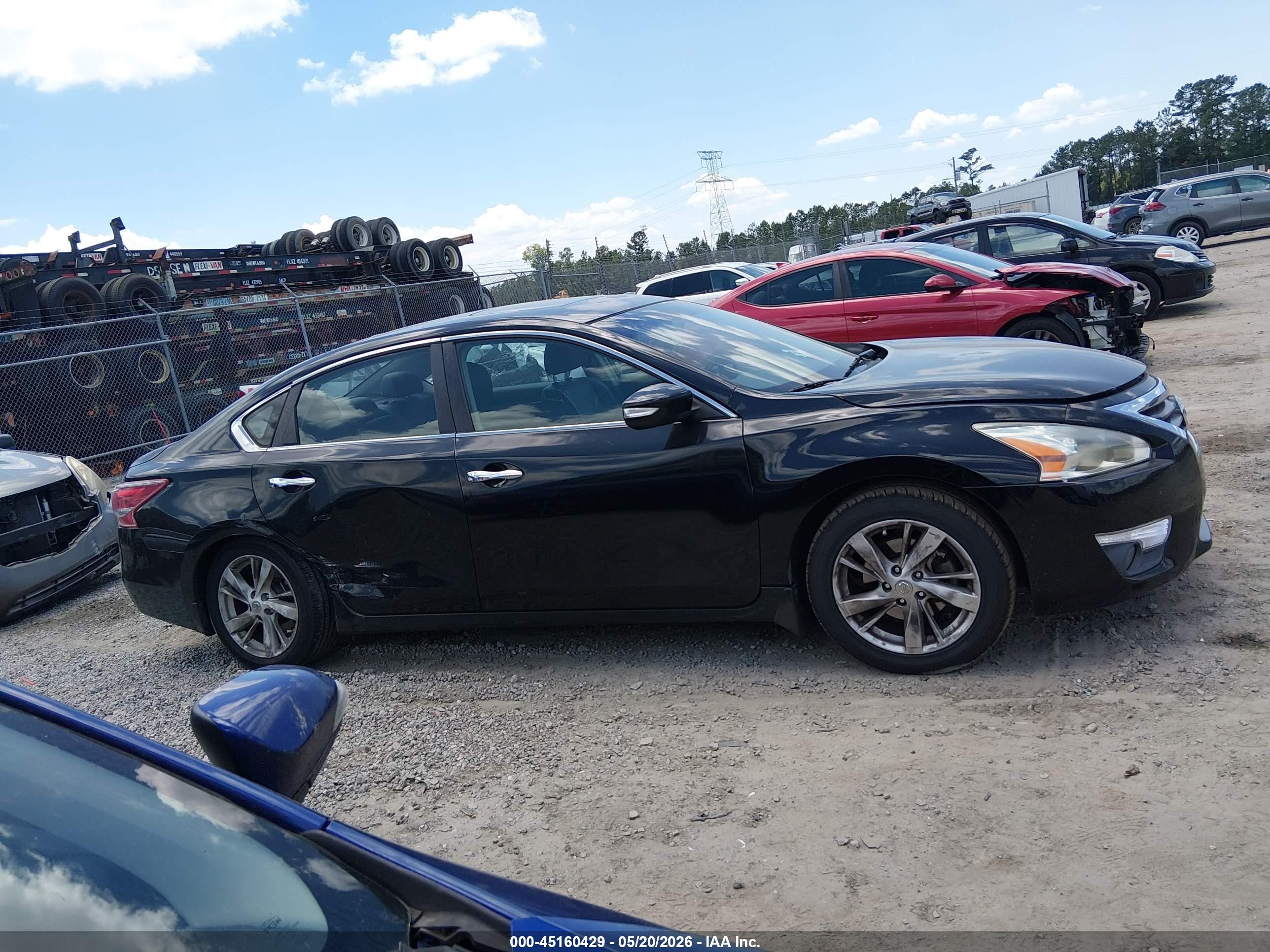 2013 Nissan Altima 2.5 Sl Черный vin: 1N4AL3AP8DN455802