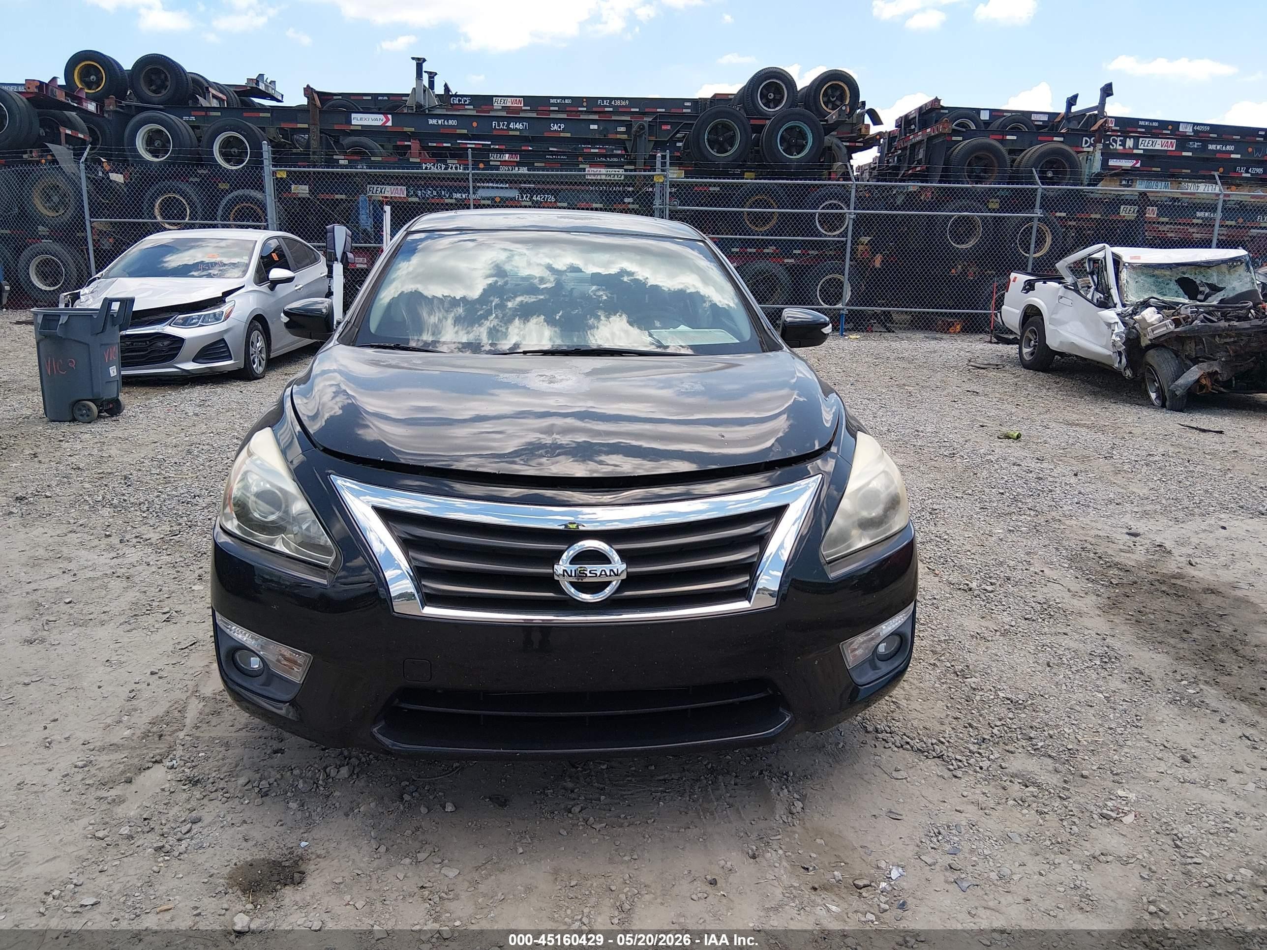 2013 Nissan Altima 2.5 Sl Черный vin: 1N4AL3AP8DN455802