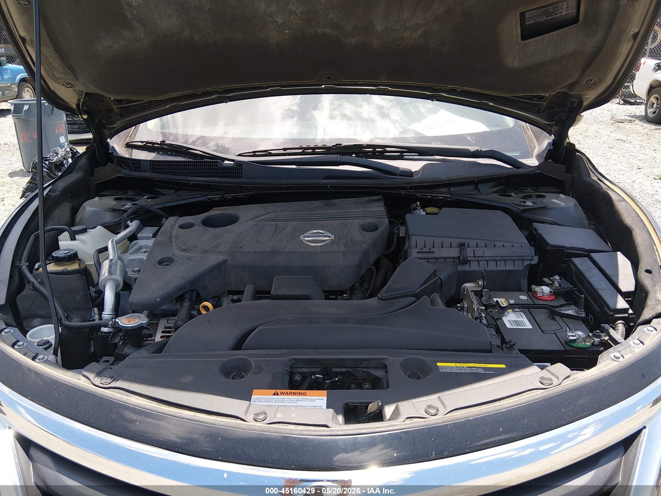 2013 Nissan Altima 2.5 Sl Черный vin: 1N4AL3AP8DN455802