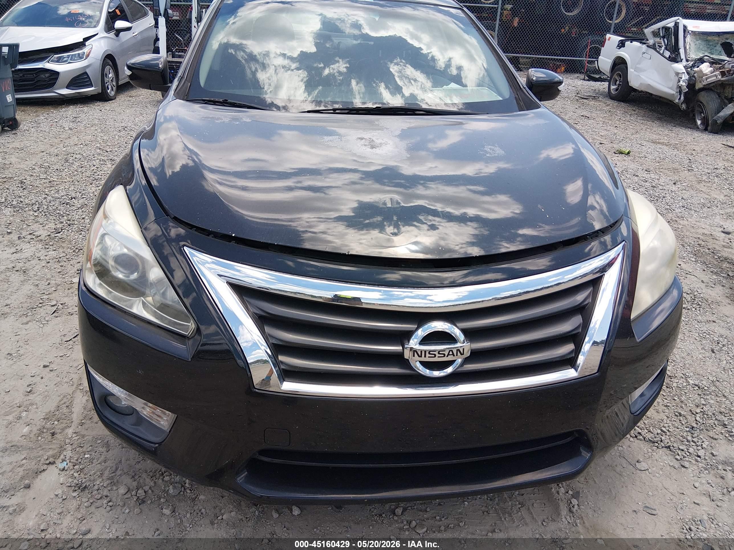 2013 Nissan Altima 2.5 Sl Черный vin: 1N4AL3AP8DN455802