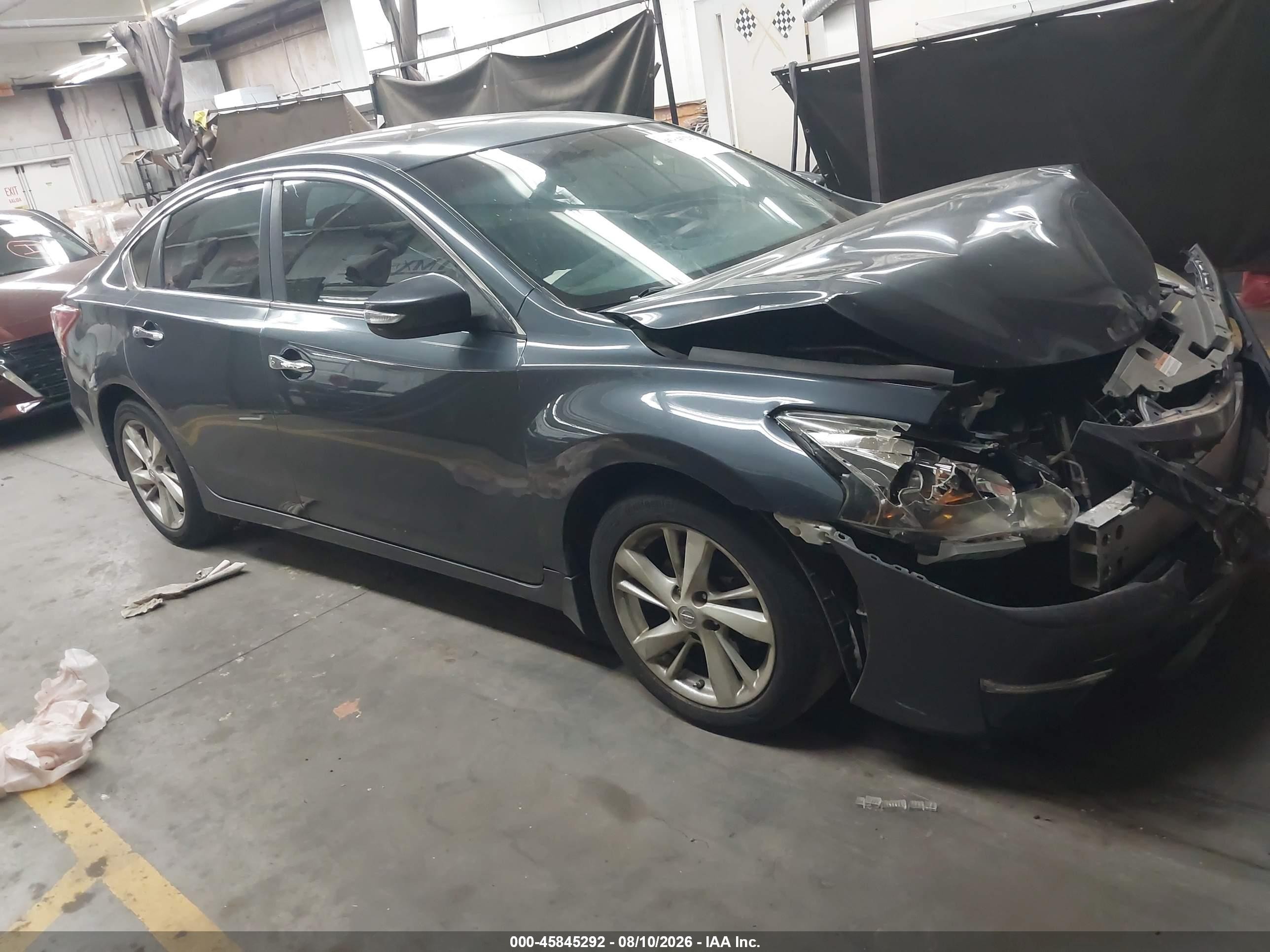 2013 Nissan Altima 2.5 Sv Blue vin: 1N4AL3AP8DN461387