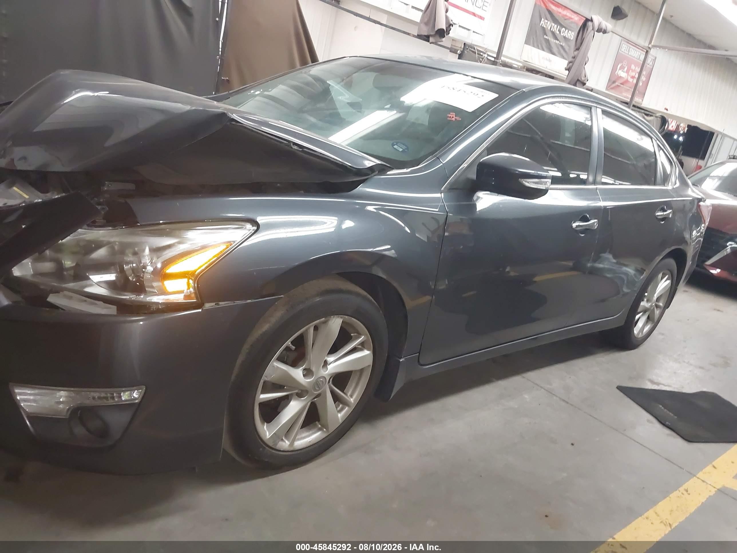 2013 Nissan Altima 2.5 Sv Blue vin: 1N4AL3AP8DN461387