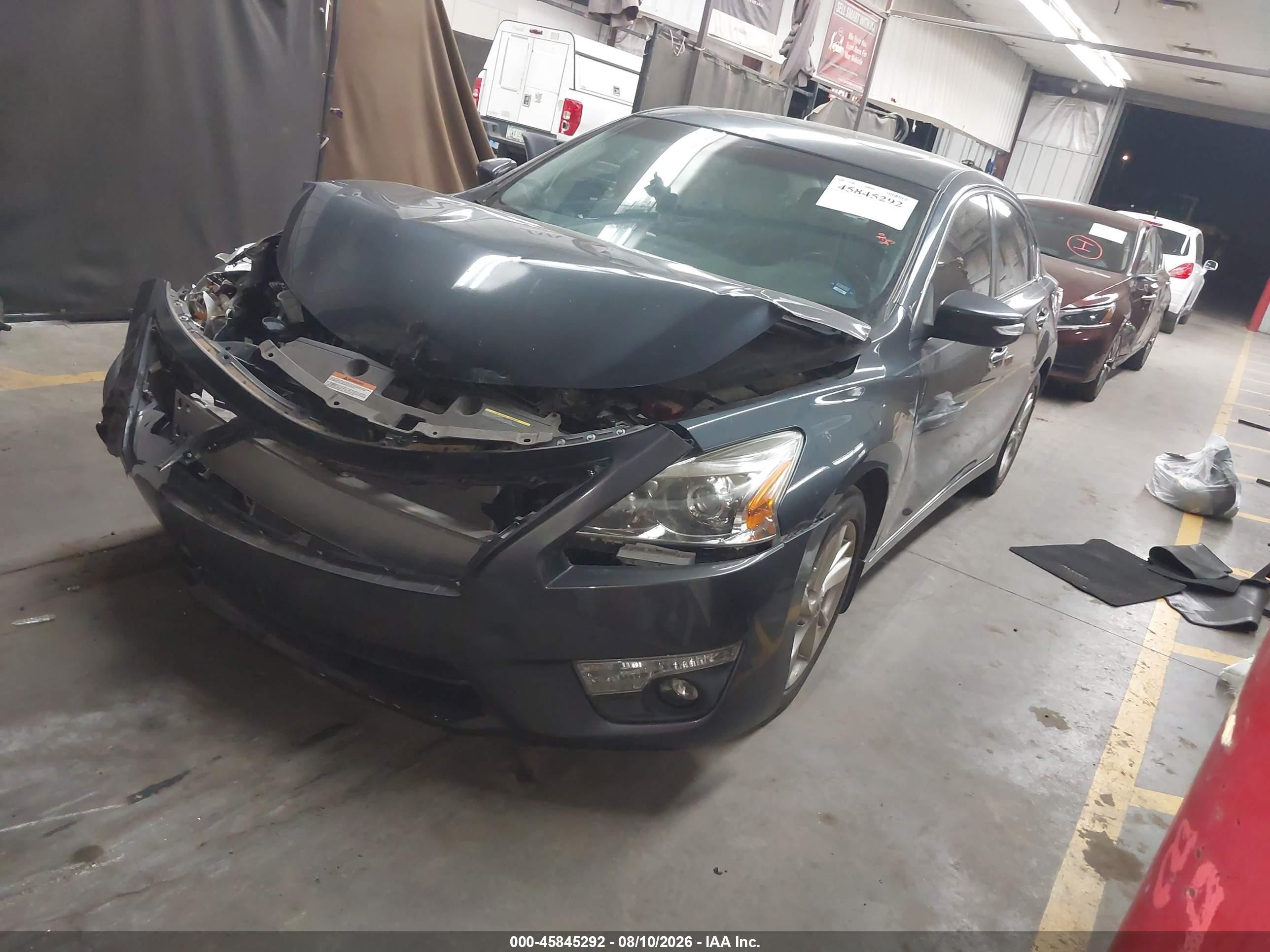 2013 Nissan Altima 2.5 Sv Blue vin: 1N4AL3AP8DN461387