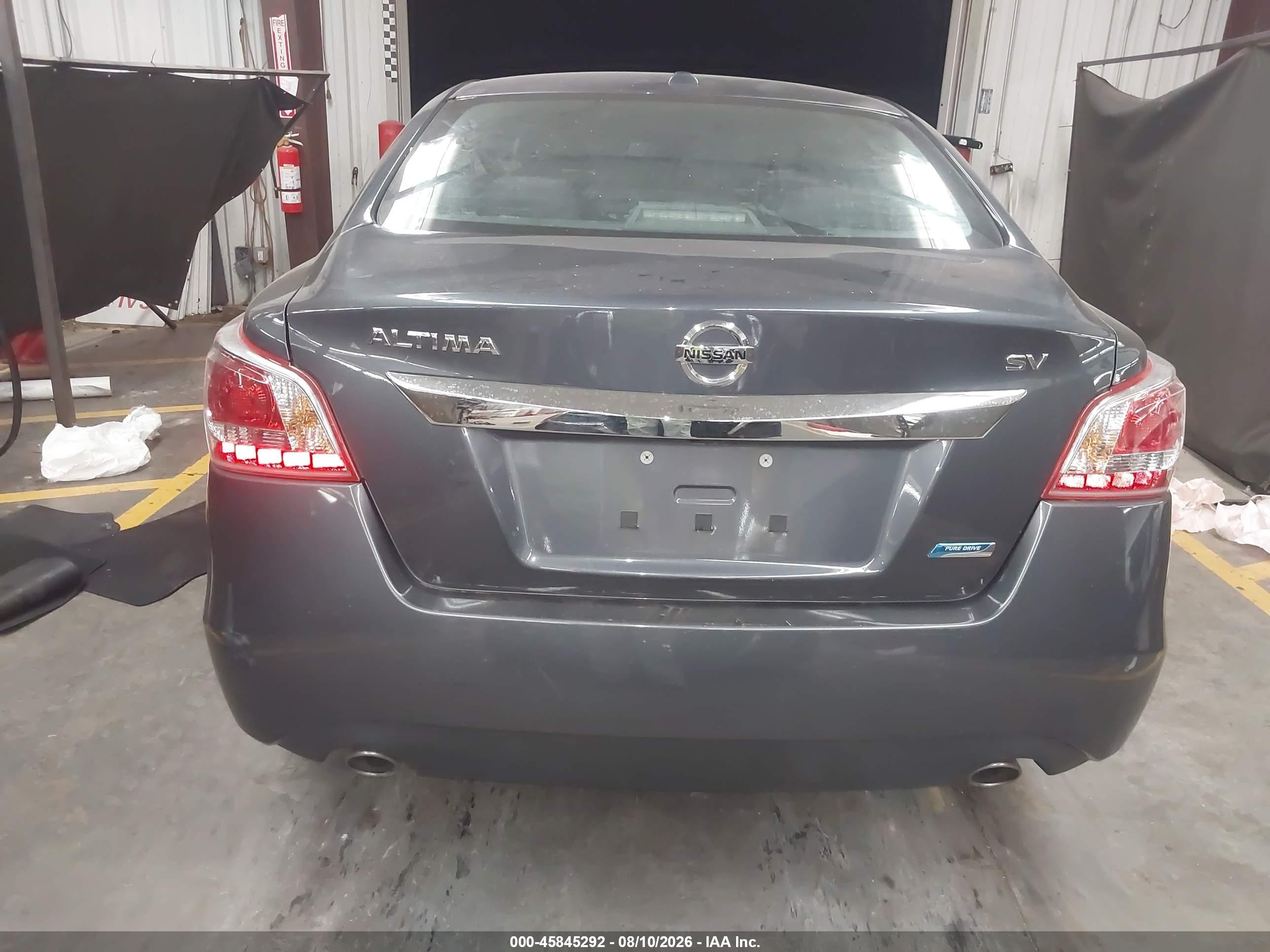 2013 Nissan Altima 2.5 Sv Blue vin: 1N4AL3AP8DN461387