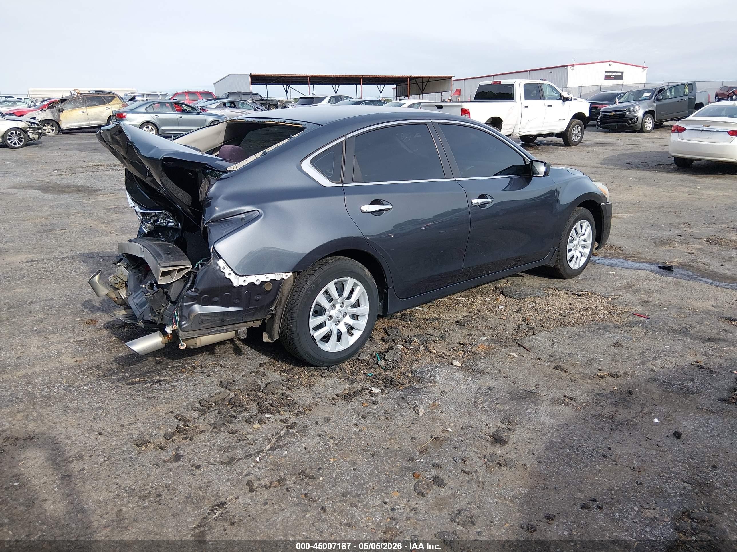 2013 Nissan Altima 2.5 S Gray vin: 1N4AL3AP8DN471224