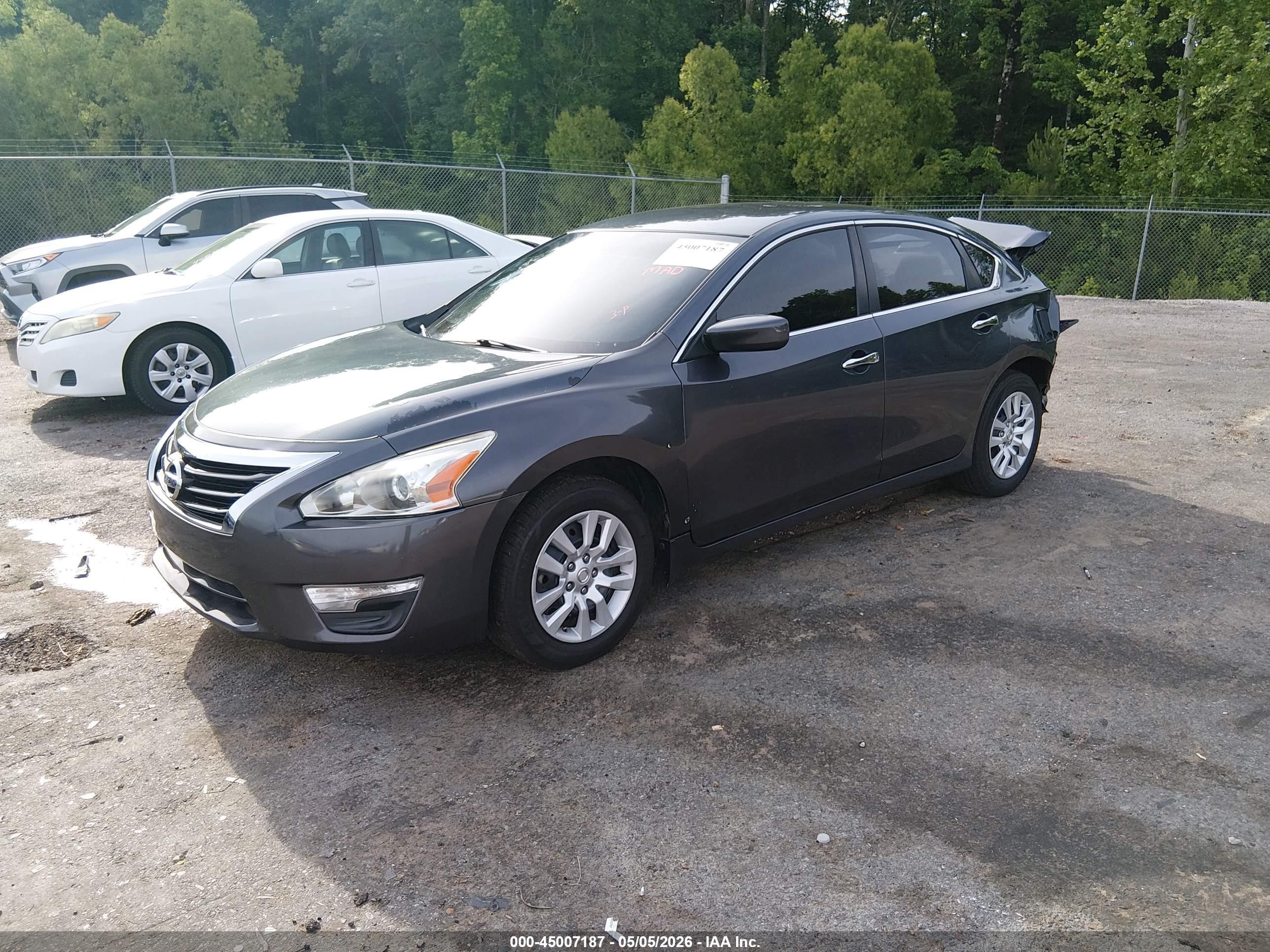 2013 Nissan Altima 2.5 S Gray vin: 1N4AL3AP8DN471224