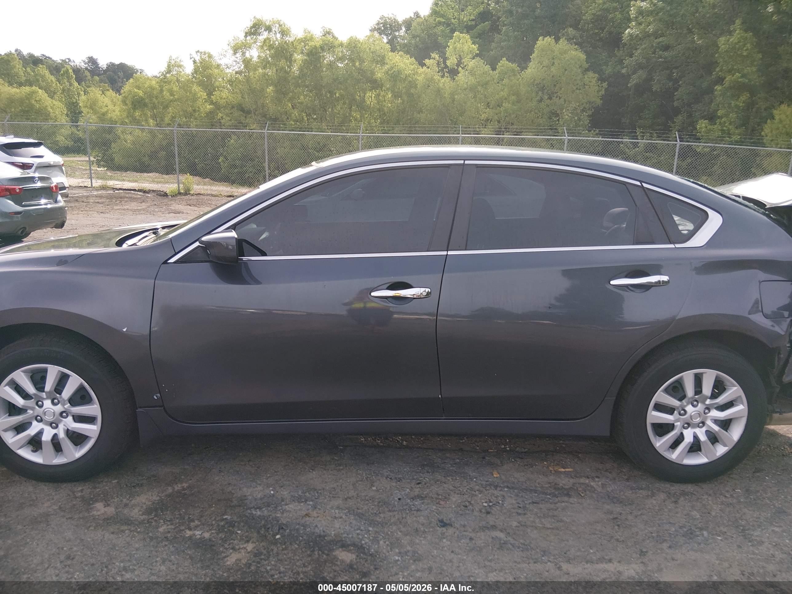 2013 Nissan Altima 2.5 S Gray vin: 1N4AL3AP8DN471224