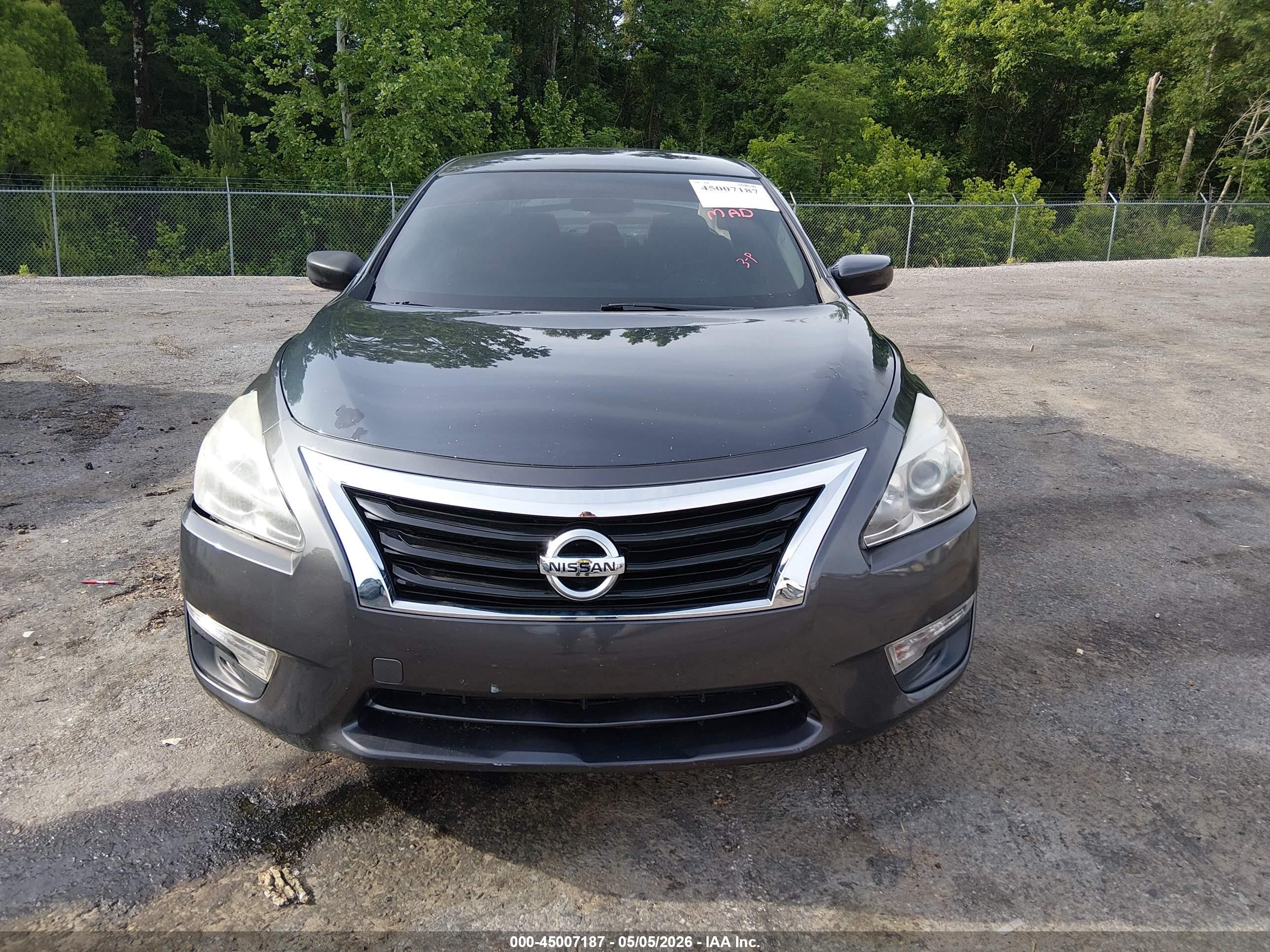 2013 Nissan Altima 2.5 S Gray vin: 1N4AL3AP8DN471224