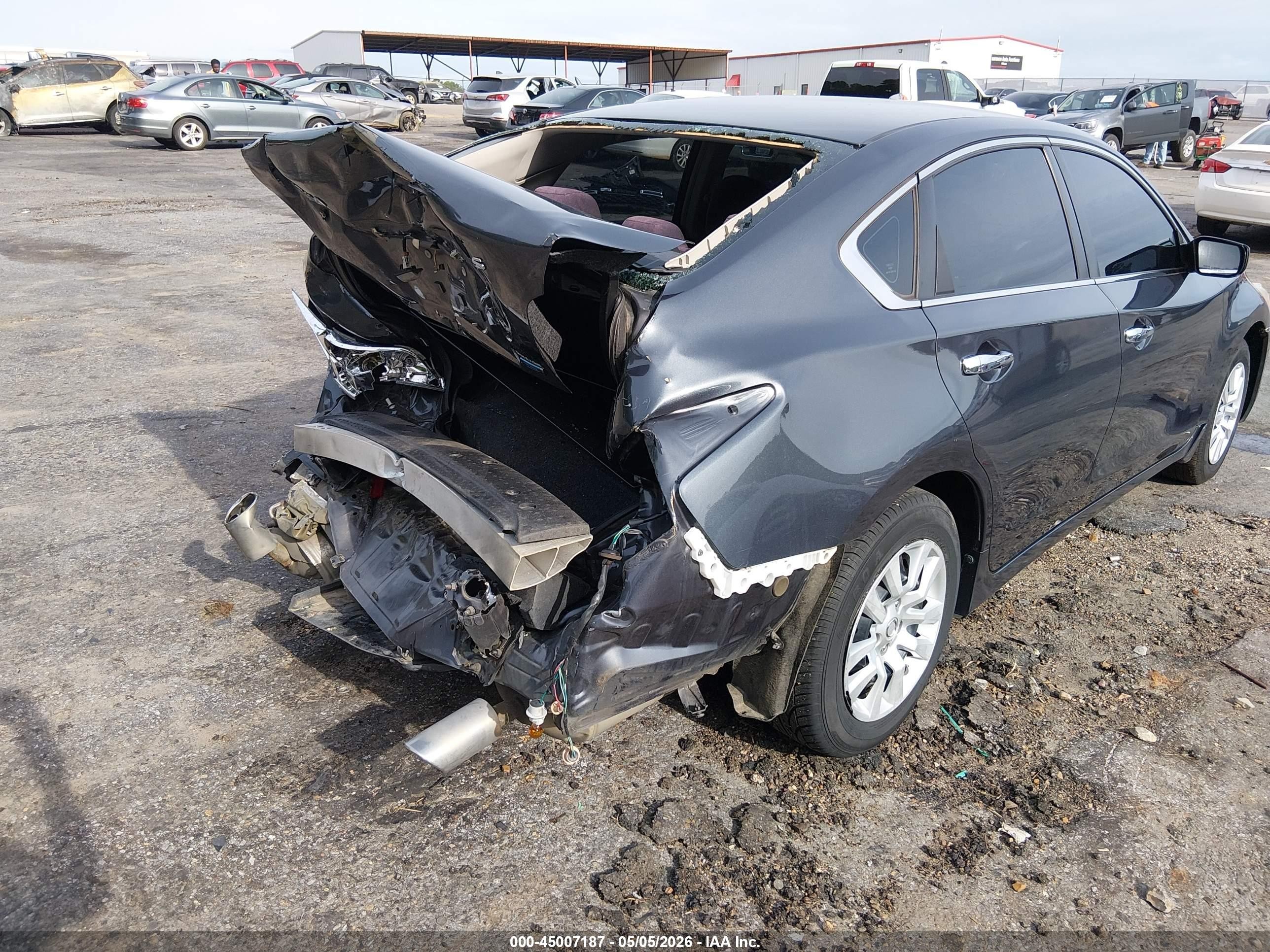 2013 Nissan Altima 2.5 S Gray vin: 1N4AL3AP8DN471224
