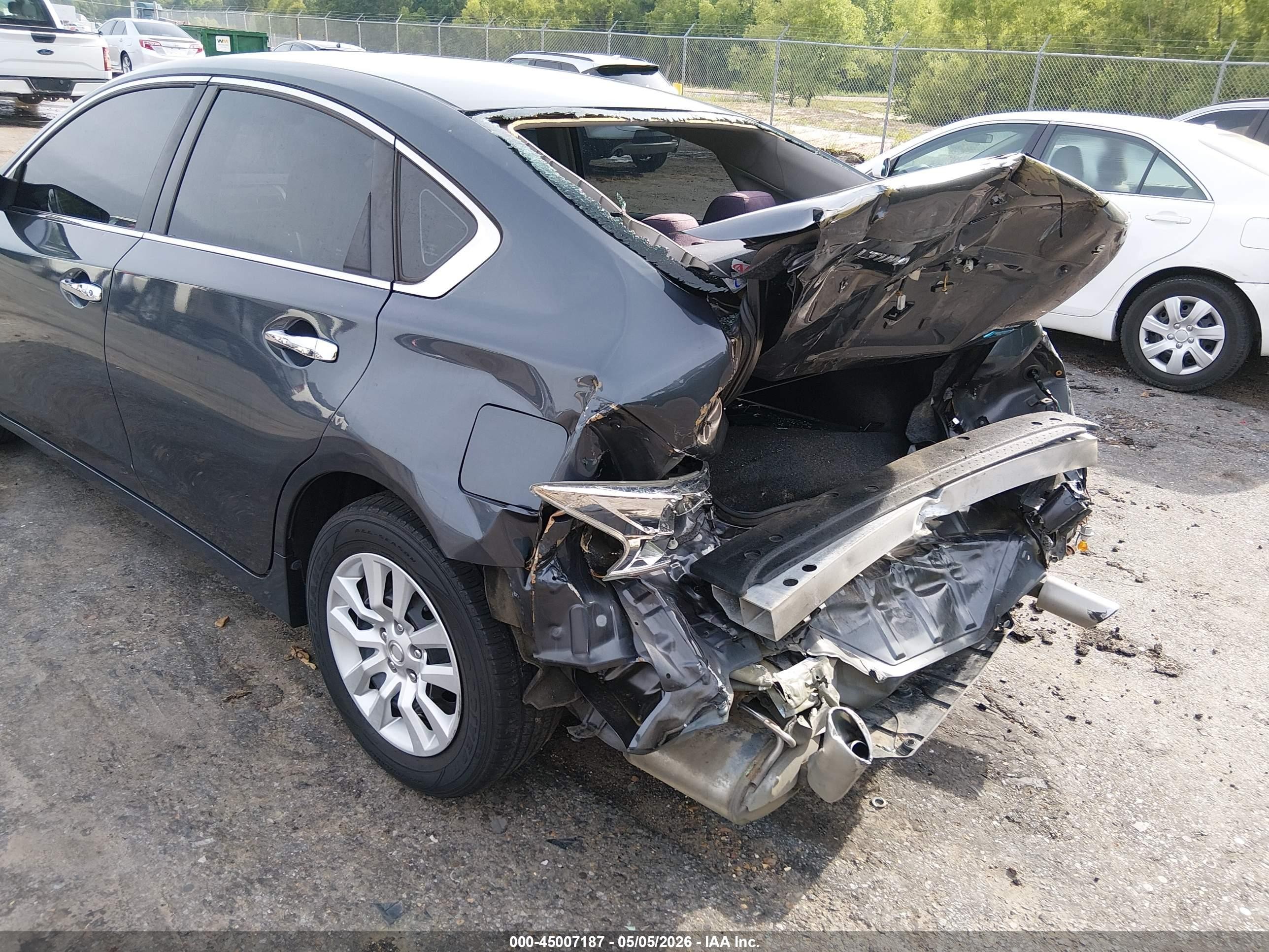2013 Nissan Altima 2.5 S Gray vin: 1N4AL3AP8DN471224