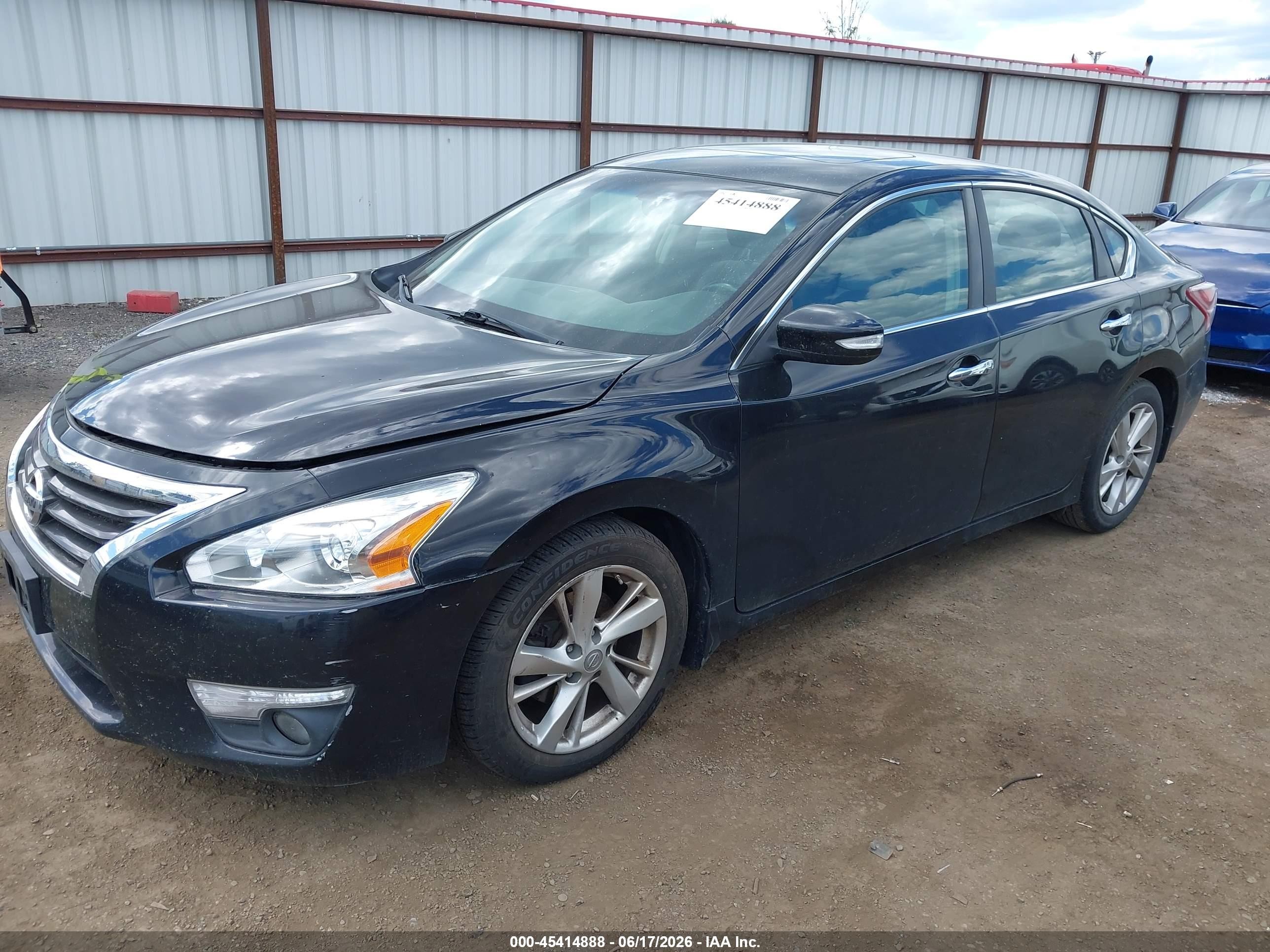 2013 Nissan Altima 2.5 Sl Black vin: 1N4AL3AP8DN485253