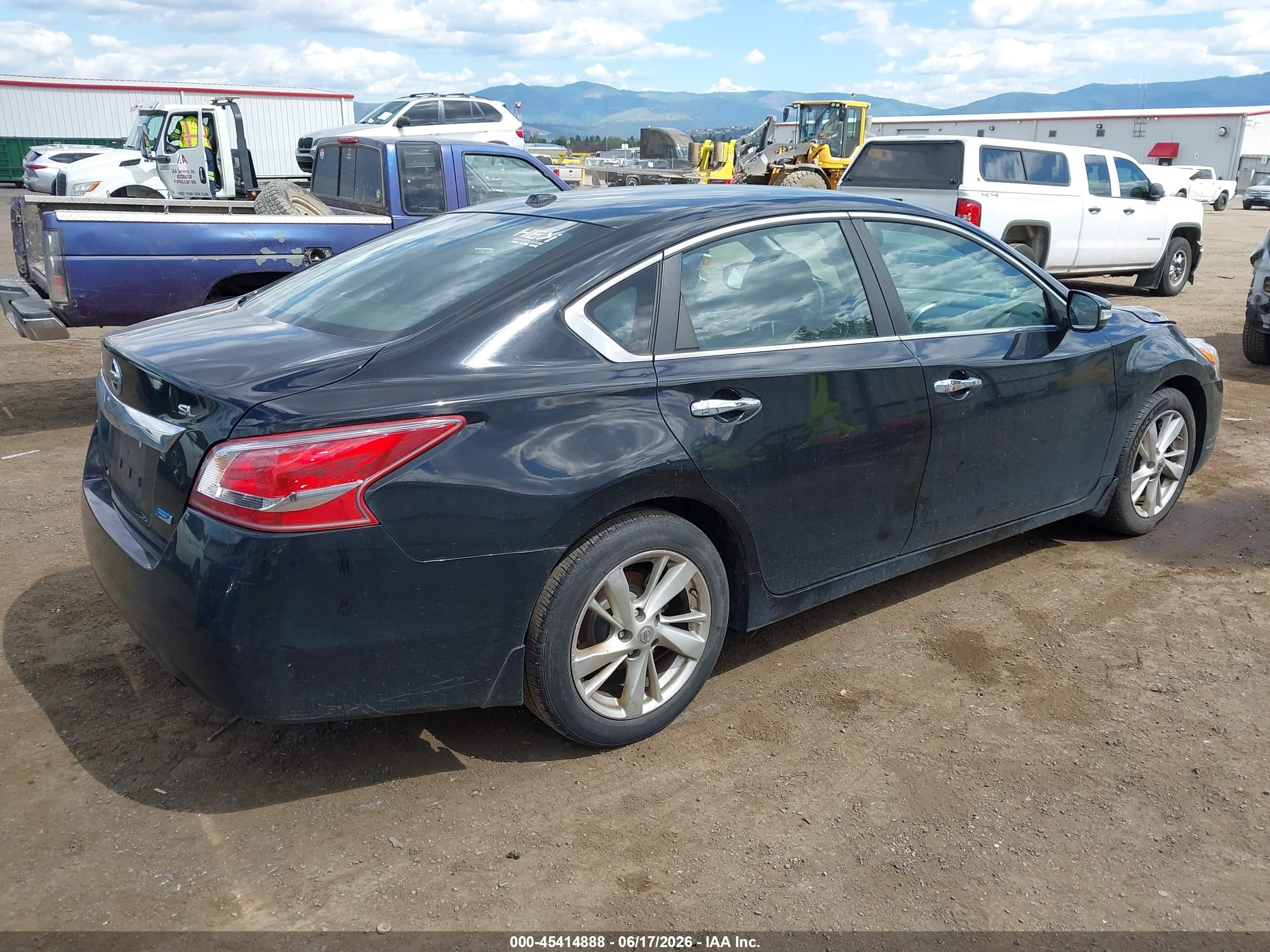 2013 Nissan Altima 2.5 Sl Black vin: 1N4AL3AP8DN485253