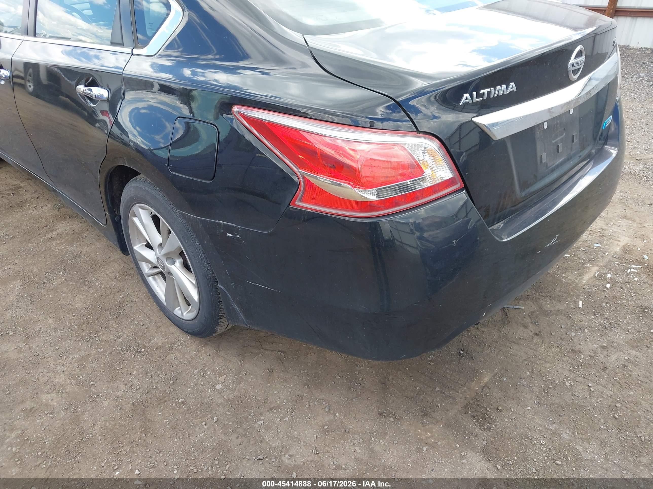 2013 Nissan Altima 2.5 Sl Black vin: 1N4AL3AP8DN485253