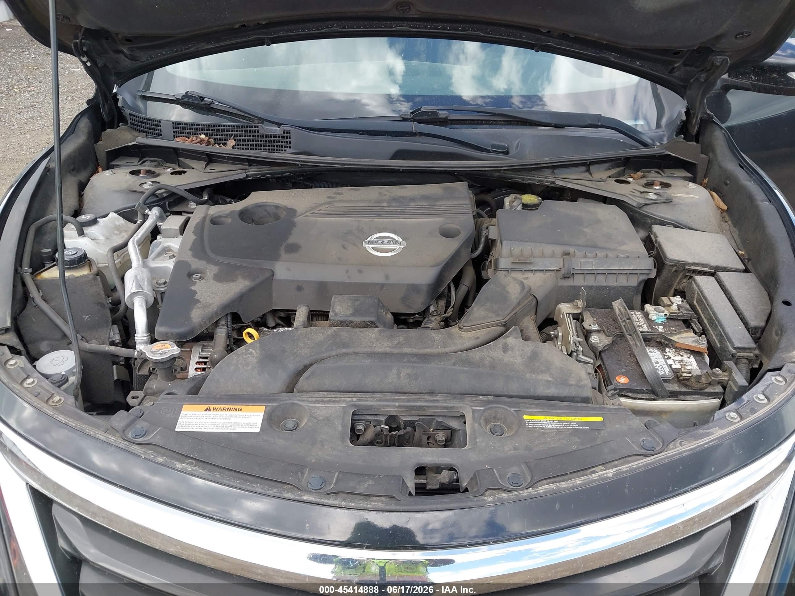 2013 Nissan Altima 2.5 Sl Black vin: 1N4AL3AP8DN485253
