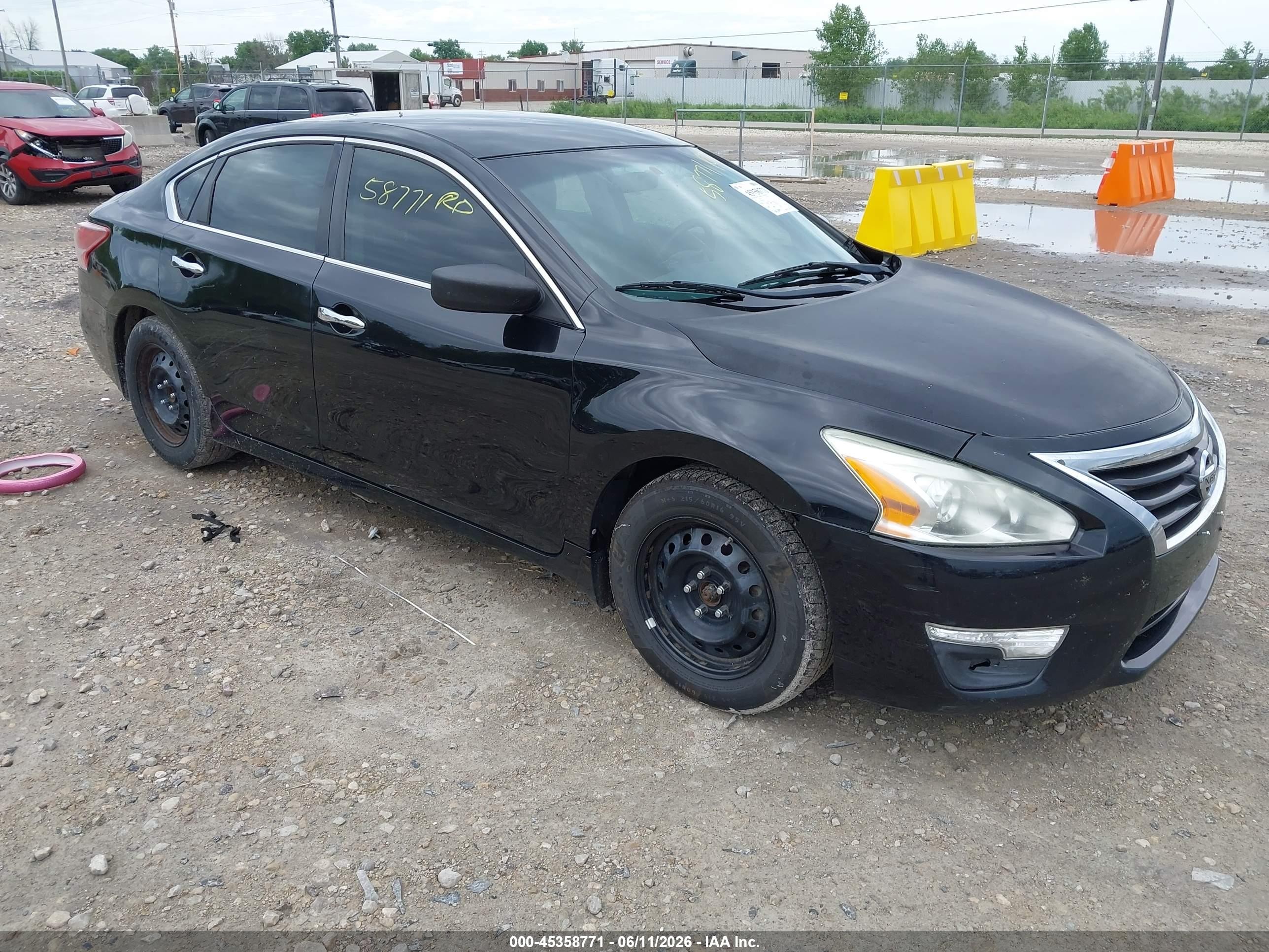 2013 Nissan Altima 2.5 S Black vin: 1N4AL3AP8DN495670
