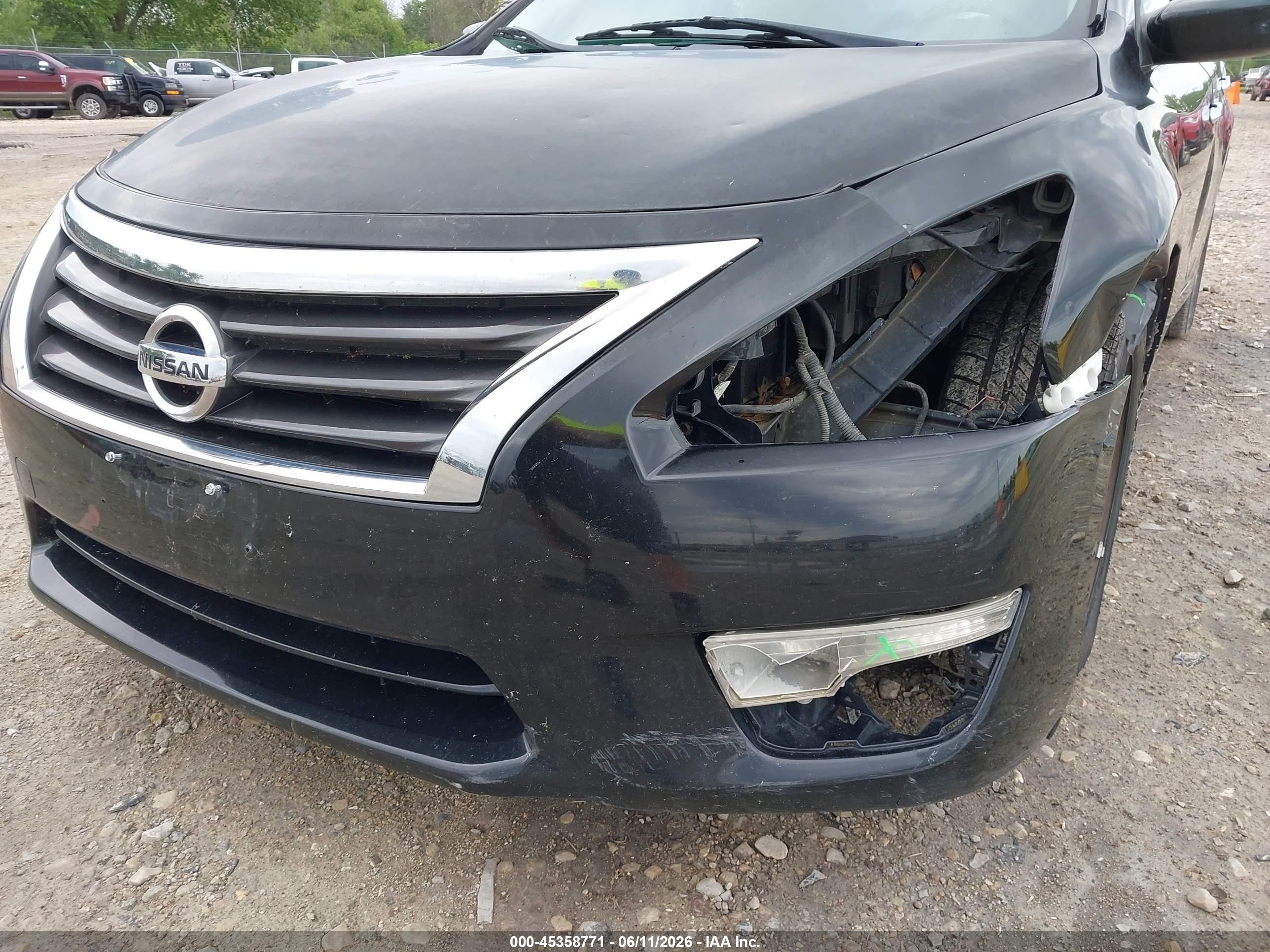 2013 Nissan Altima 2.5 S Black vin: 1N4AL3AP8DN495670