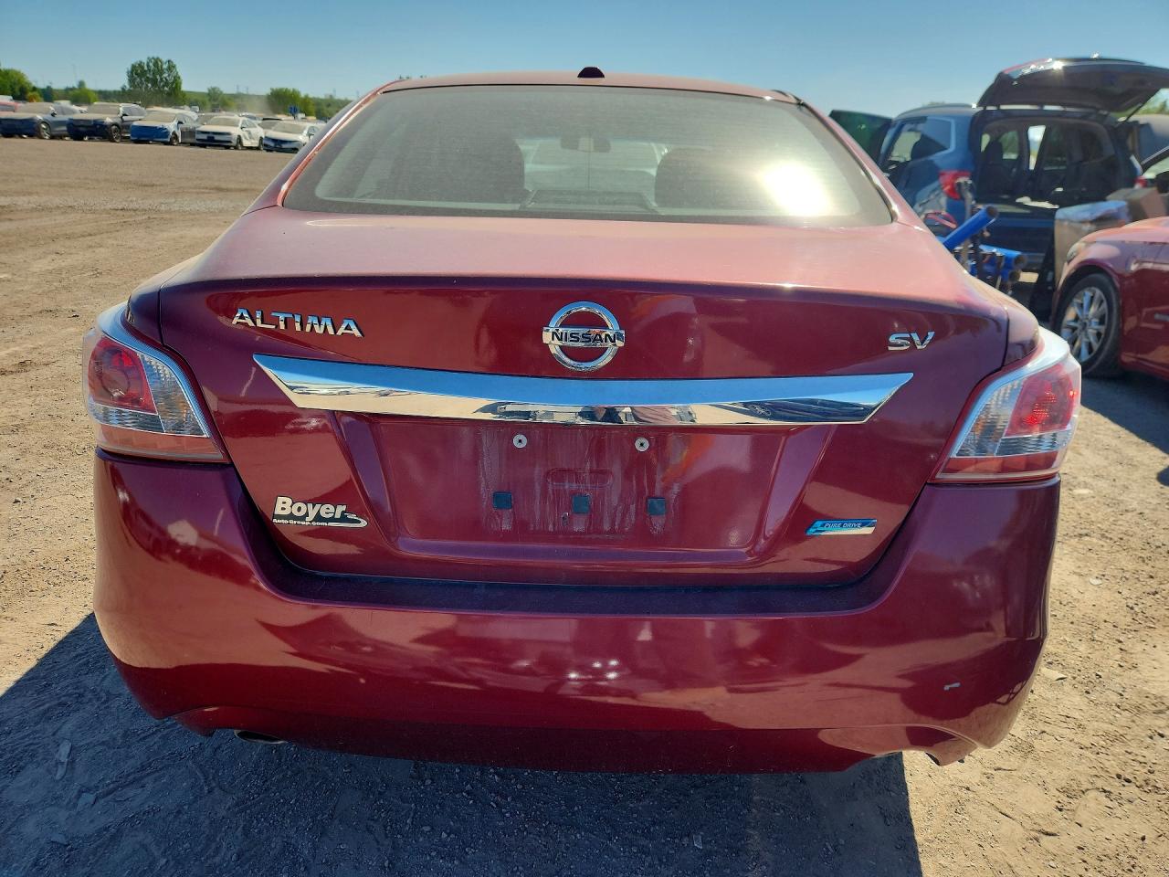2013 Nissan Altima 2.5 Red vin: 1N4AL3AP8DN519322