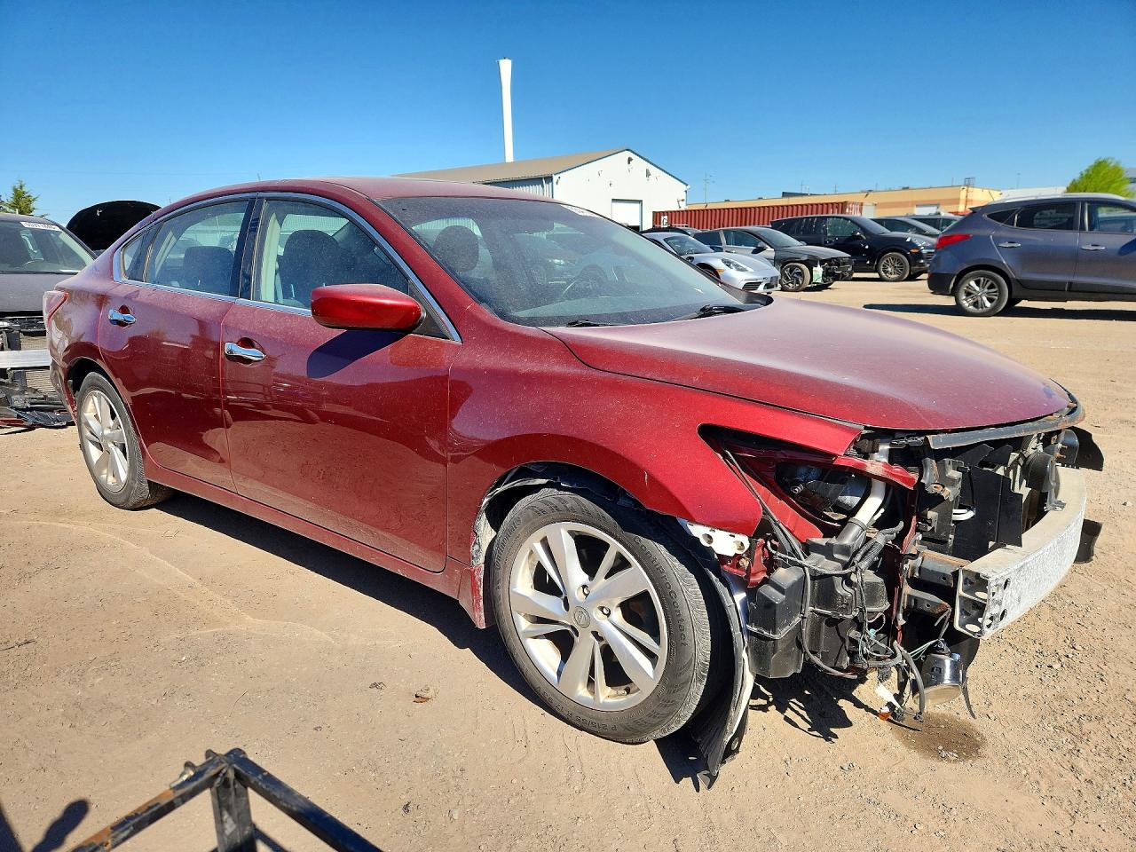 2013 Nissan Altima 2.5 Red vin: 1N4AL3AP8DN519322