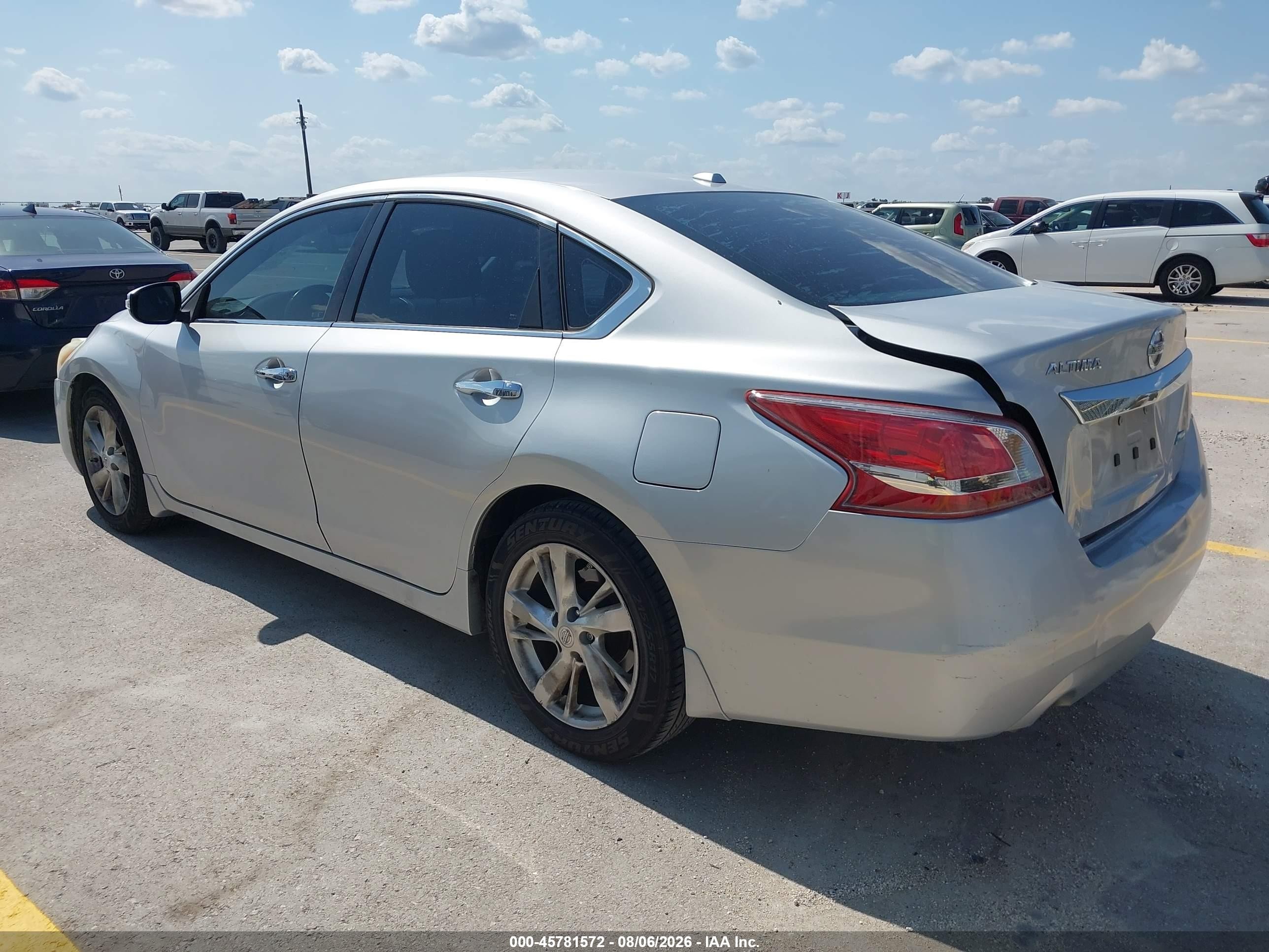 2013 Nissan Altima 2.5 Sl Silver vin: 1N4AL3AP8DN521880