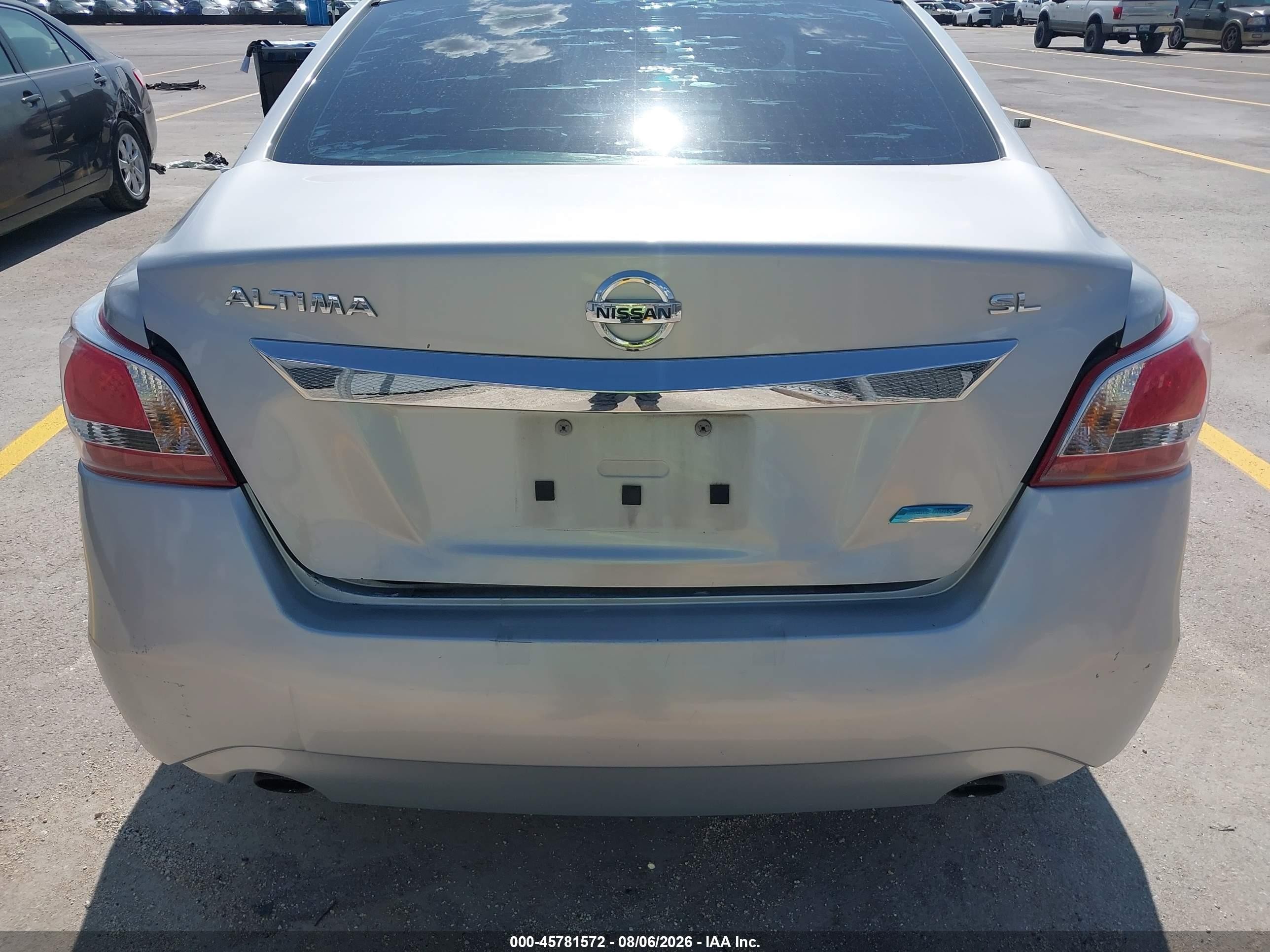 2013 Nissan Altima 2.5 Sl Silver vin: 1N4AL3AP8DN521880