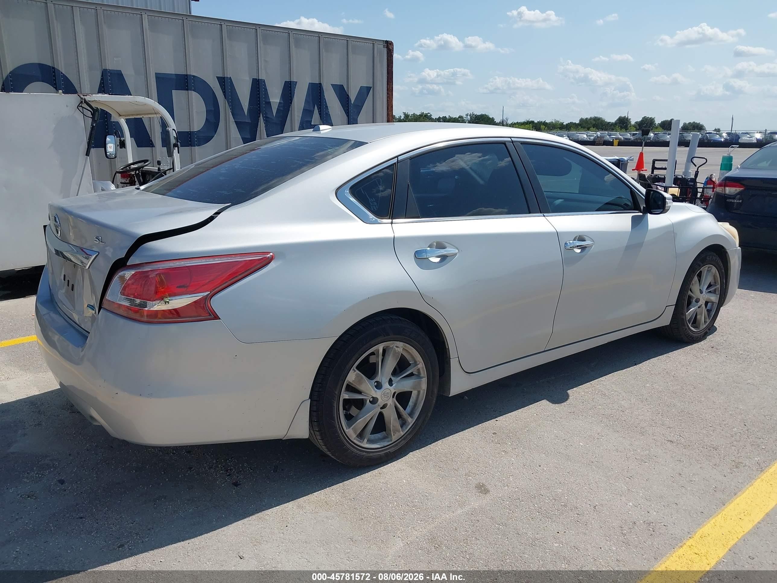 2013 Nissan Altima 2.5 Sl Silver vin: 1N4AL3AP8DN521880