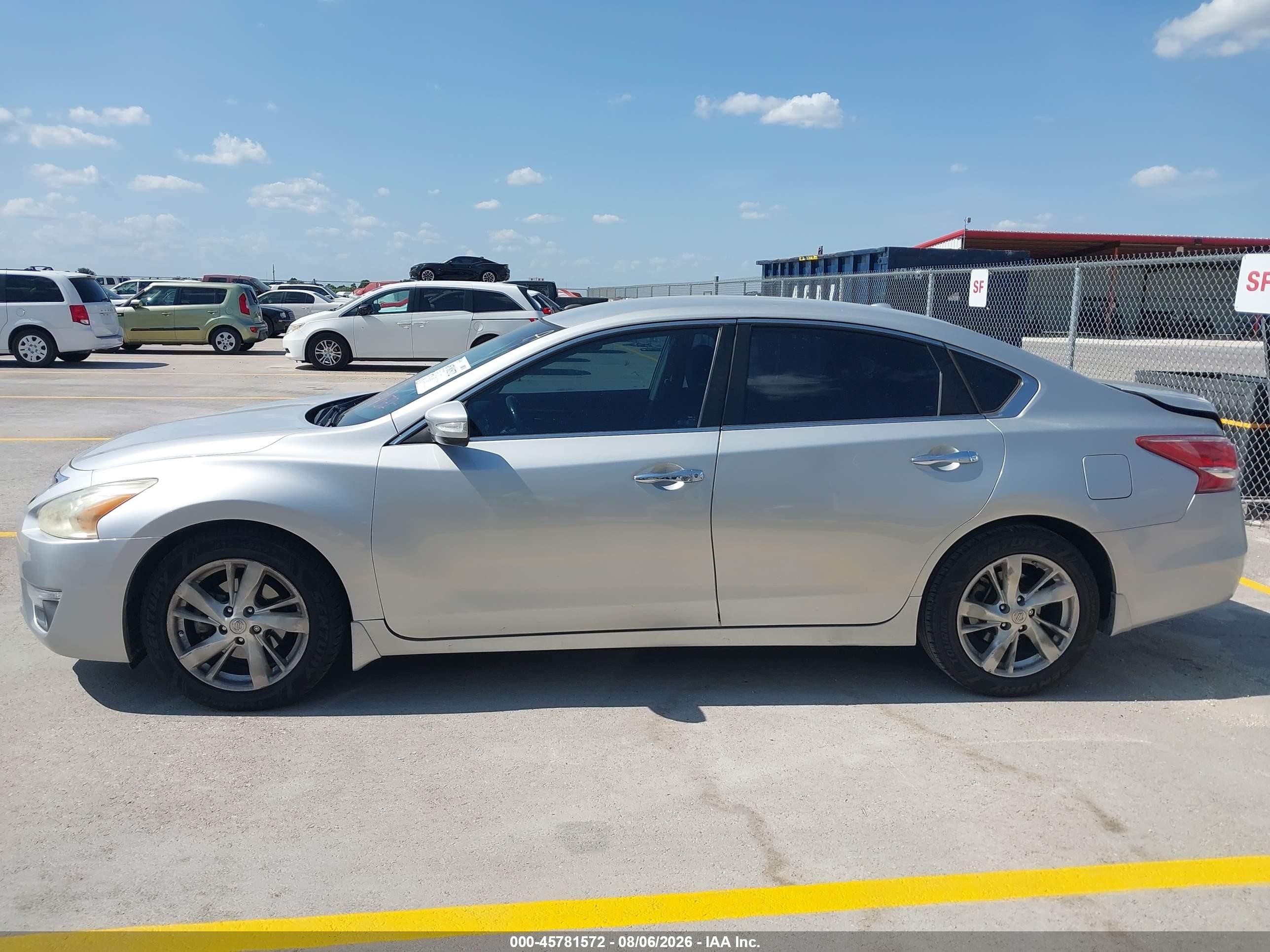 2013 Nissan Altima 2.5 Sl Silver vin: 1N4AL3AP8DN521880