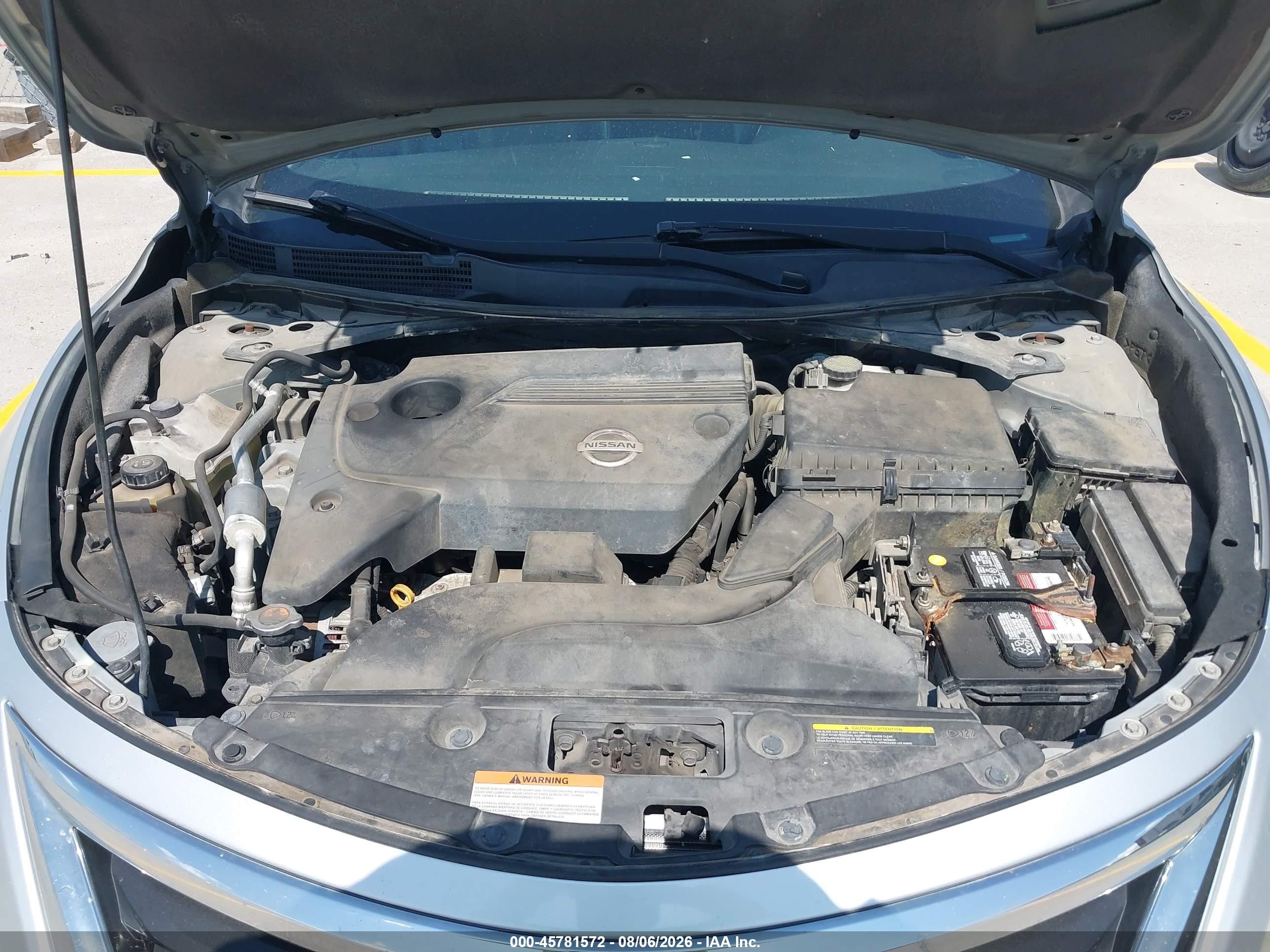 2013 Nissan Altima 2.5 Sl Silver vin: 1N4AL3AP8DN521880