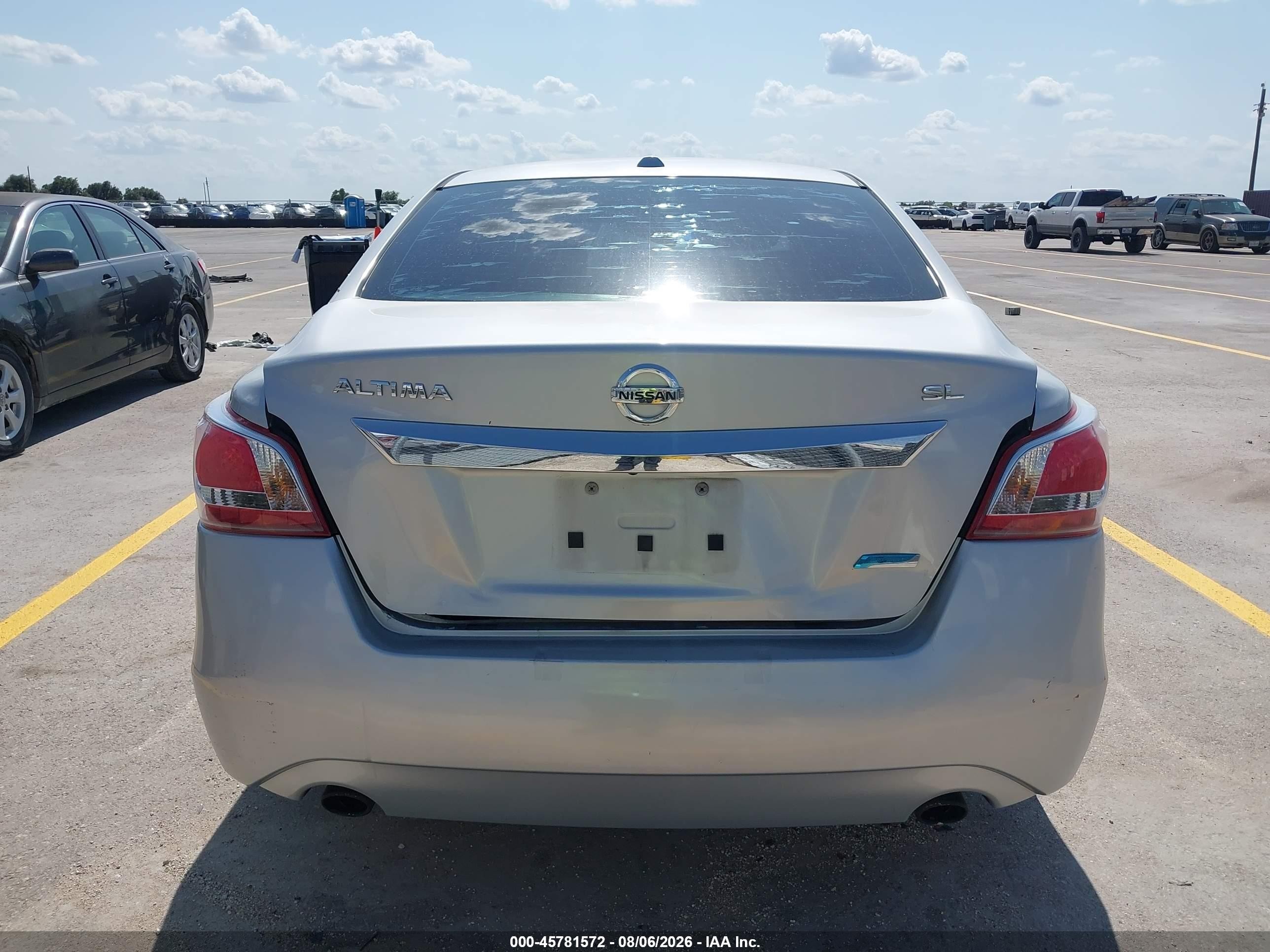 2013 Nissan Altima 2.5 Sl Silver vin: 1N4AL3AP8DN521880